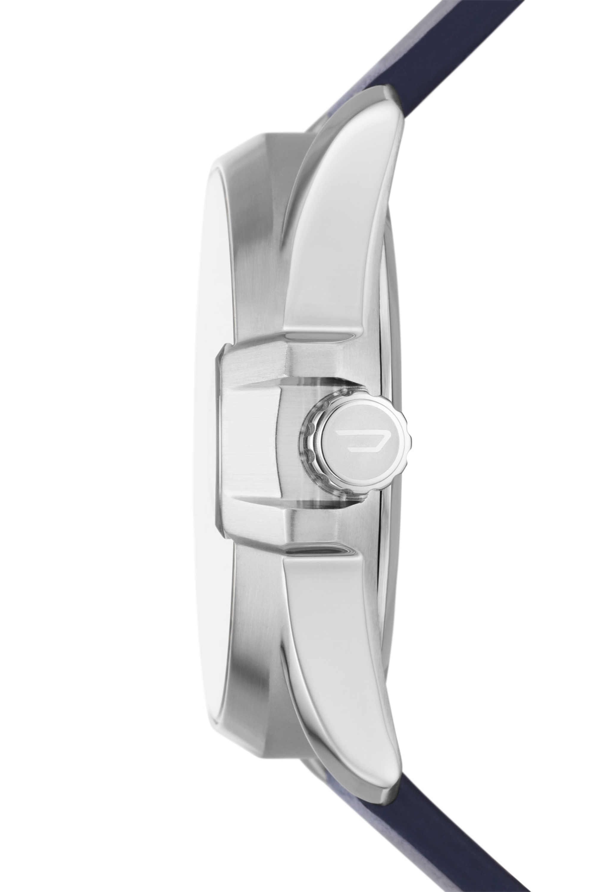 Diesel - DZ1991, Unisex's MS9 three-hand date blue Leather watch in Blue - 3