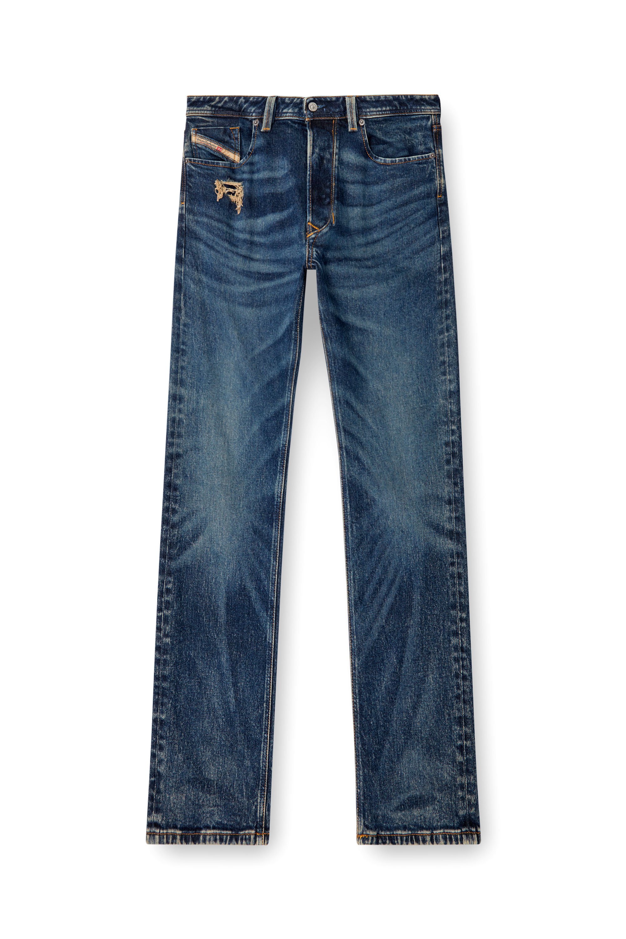 Diesel - Man's Regular Jeans 1985 Larkee 007Y3, Dark Blue - 3