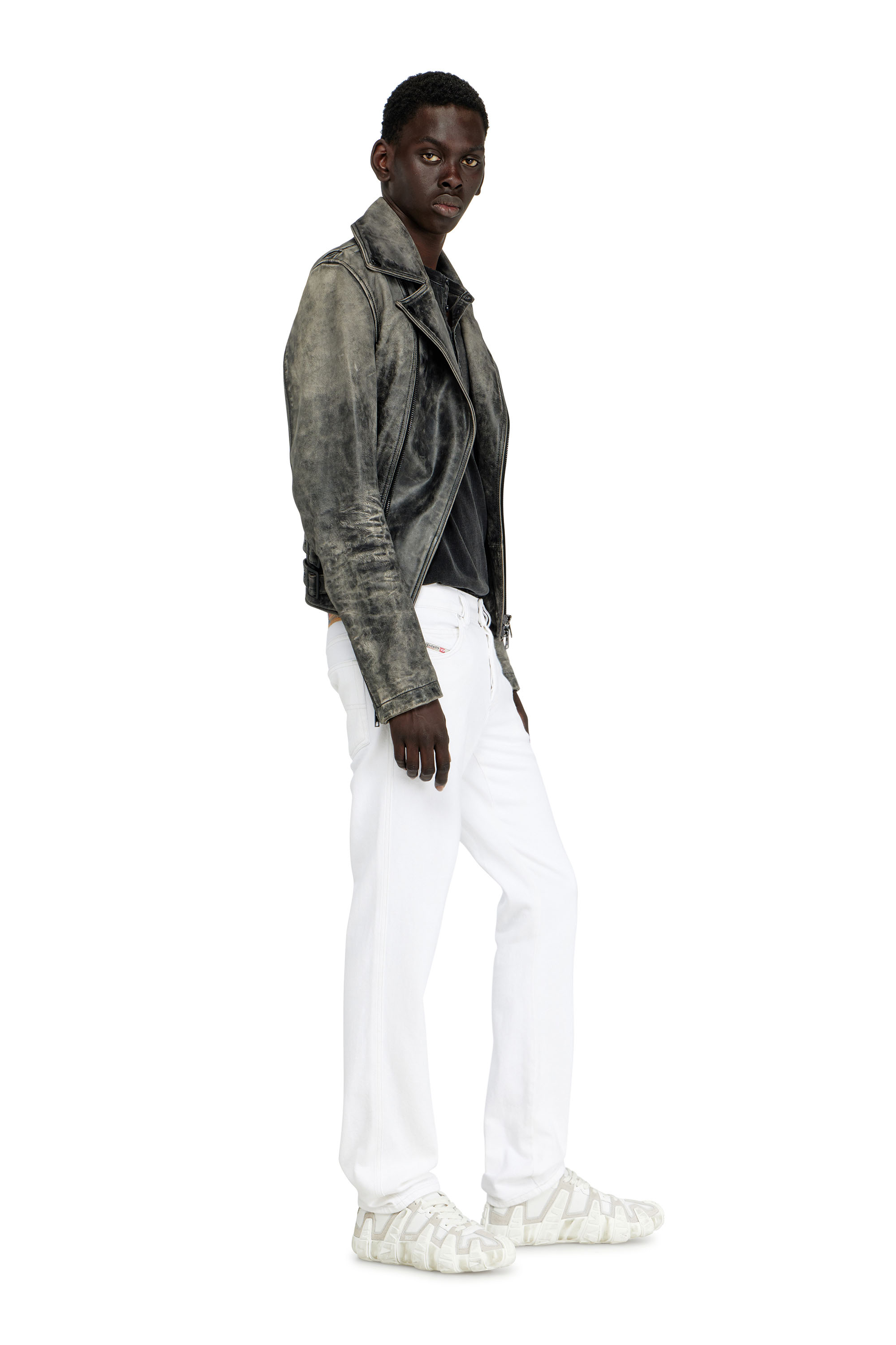 Diesel - Man's Slim Jeans 1993 D-Vyl 09N92, White - 3