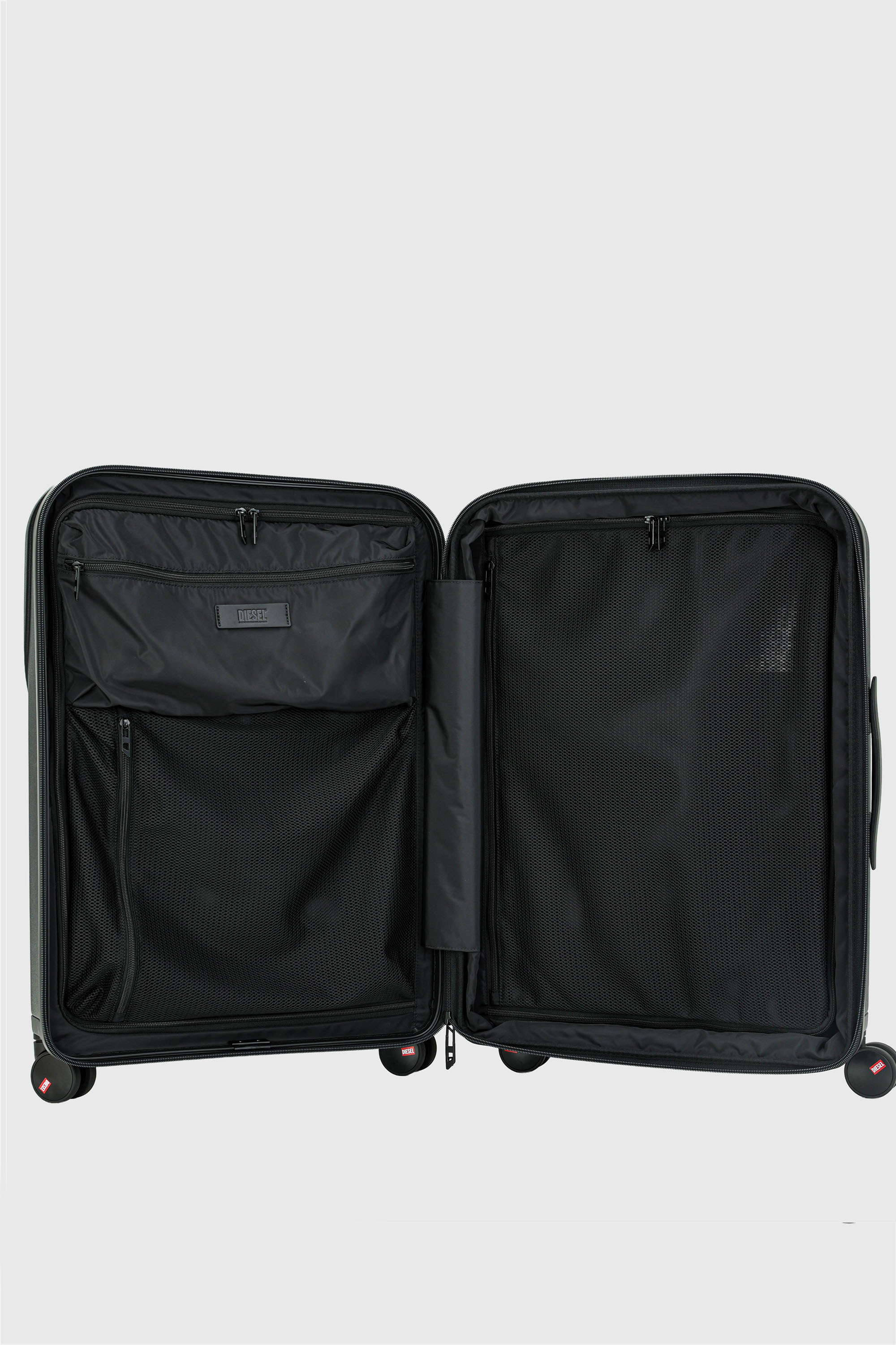 Diesel - LU0043 HARD LUGGAGE - DSL012, Unisex's Oval D suitcase size M in Black - 3