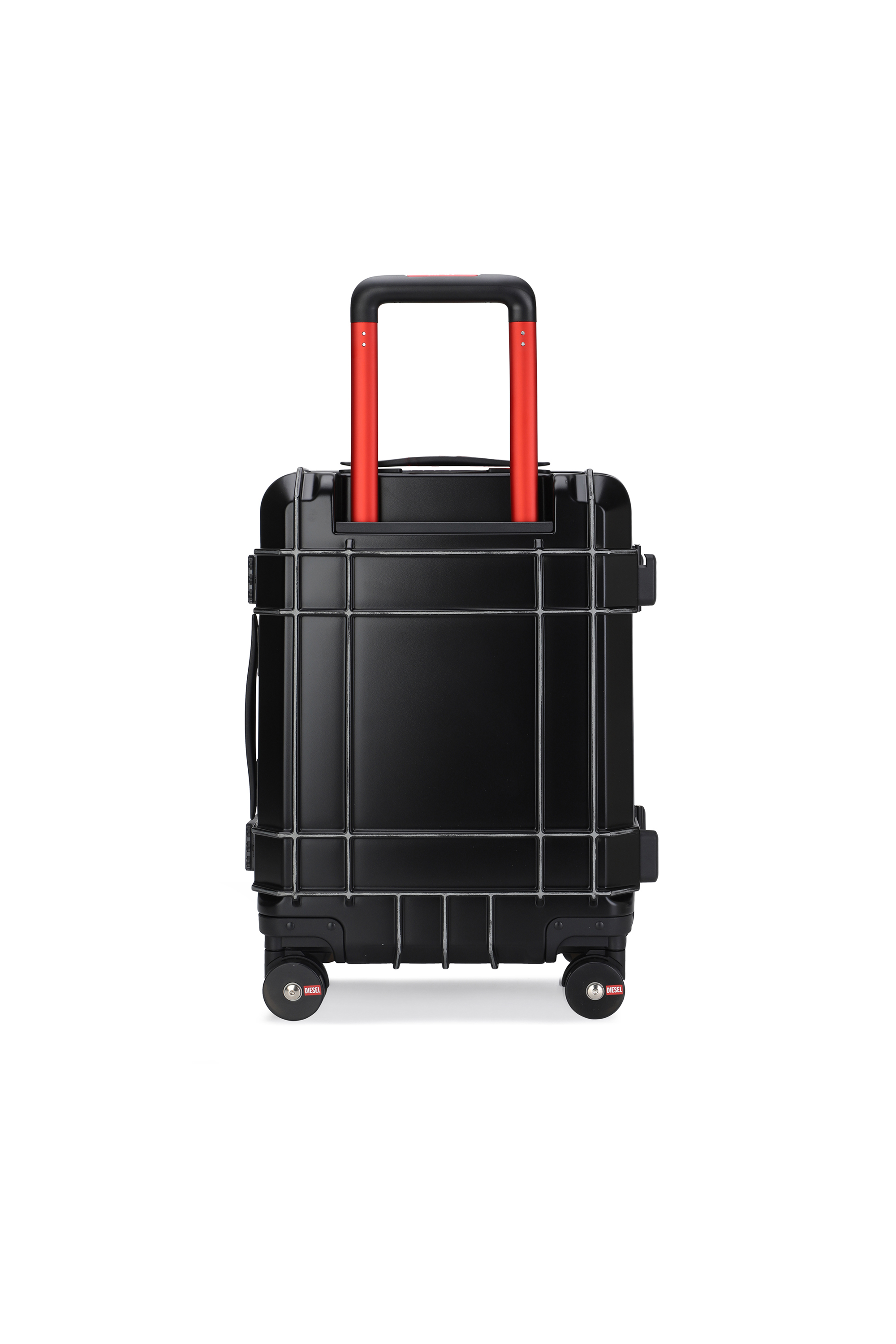 Diesel - DIESEL PC STRONG IMAGE TROLLEY- DSL003, Unisex's Rugged carry‑on suitcase 20" in Black - 2