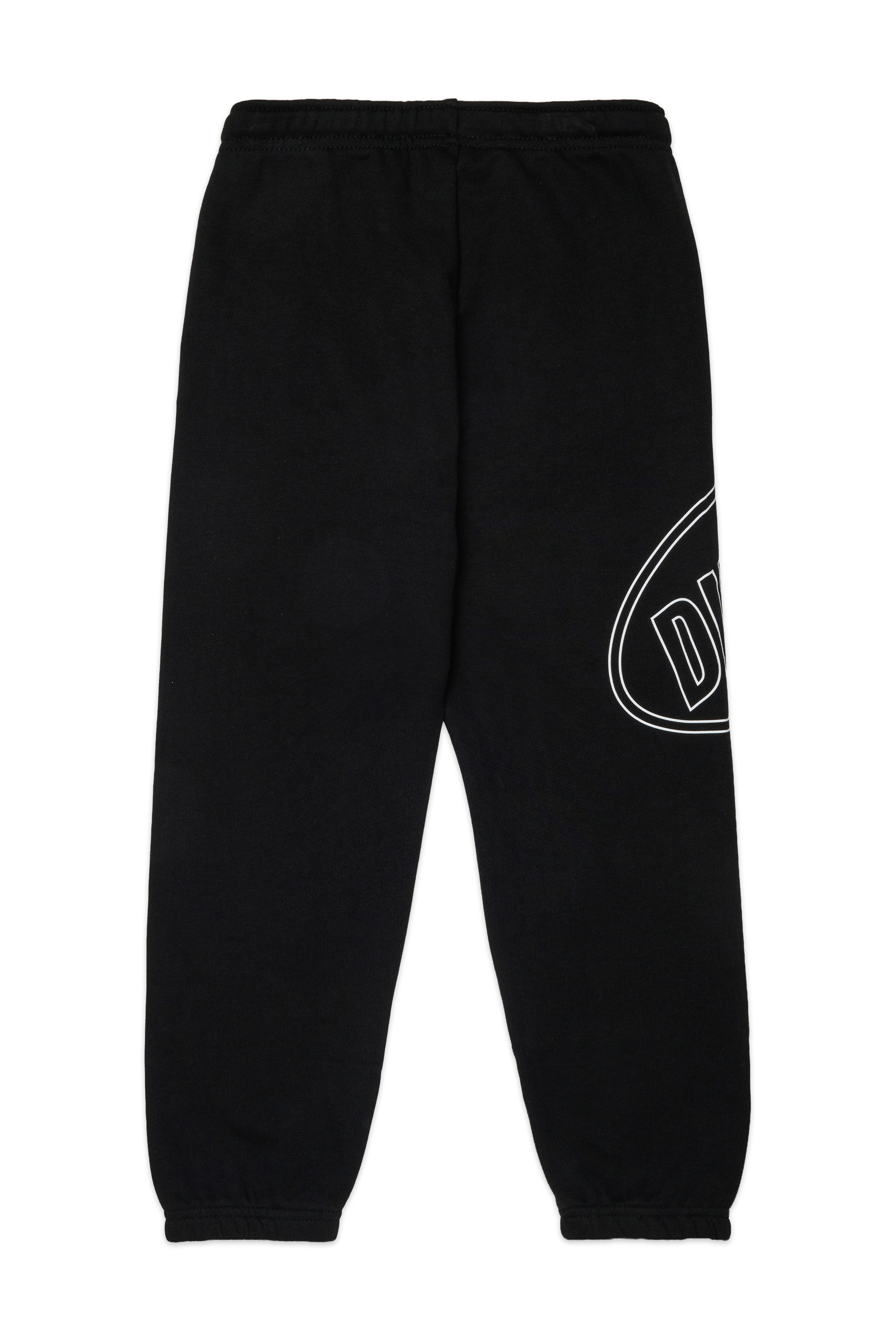 Diesel - PCIRCLE, Man's Sweatpants with side print in Black - 2