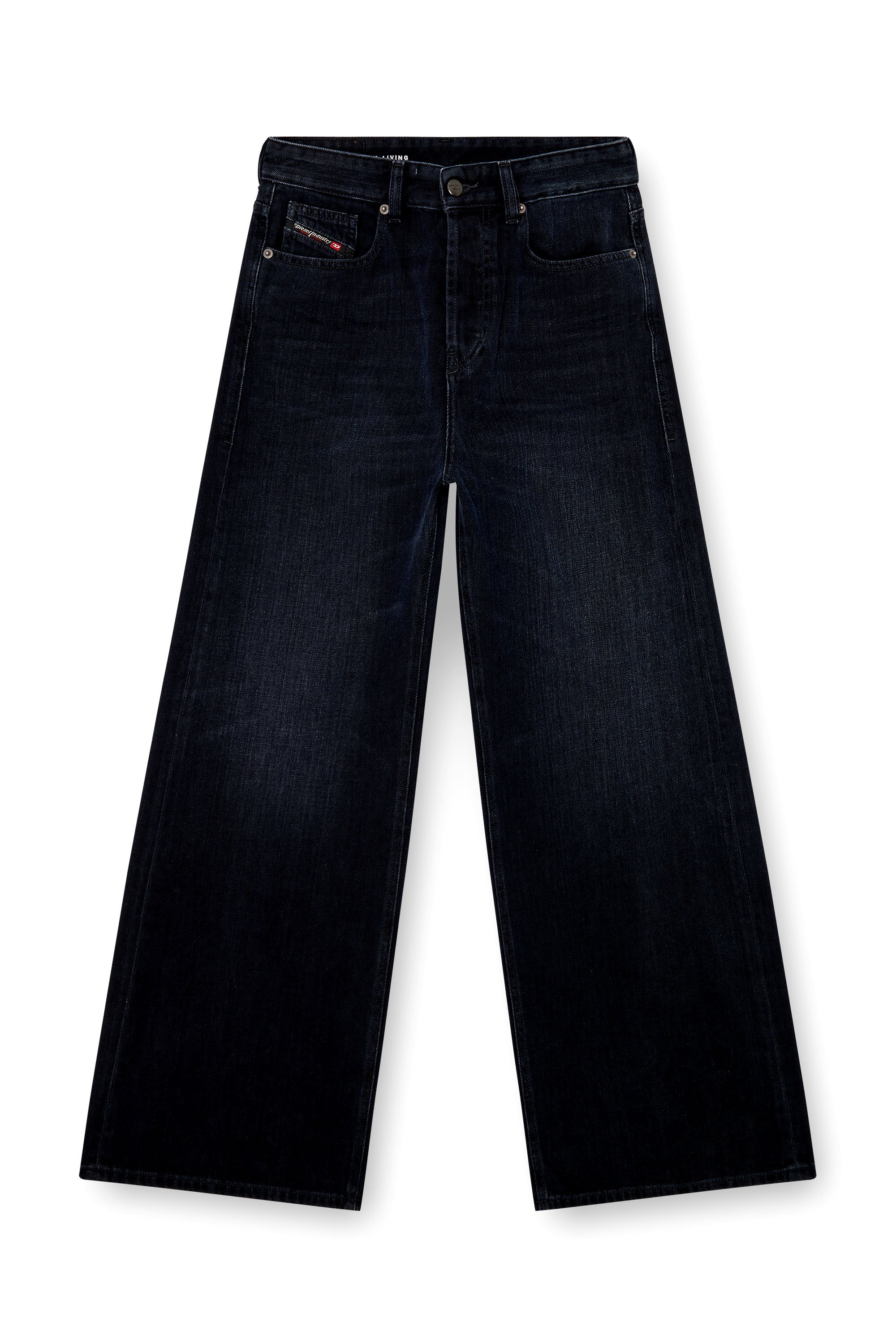 Diesel - Woman's Relaxed Jeans 1996 D-Sire 09L54, Dark Blue - 5