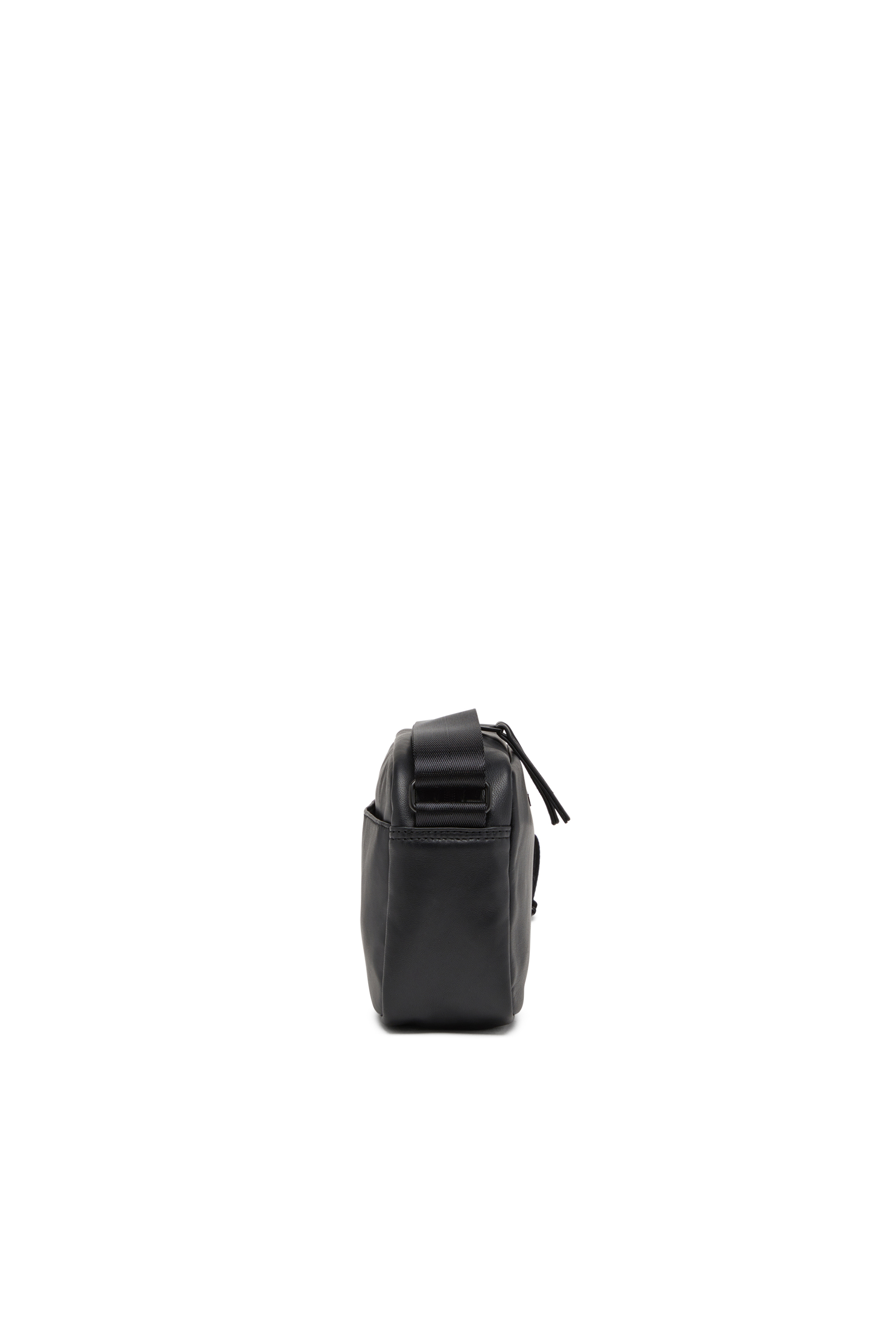 Diesel - RAVE CAMERA BAG X, Man's Camera bag in nappa leather in Black - 3