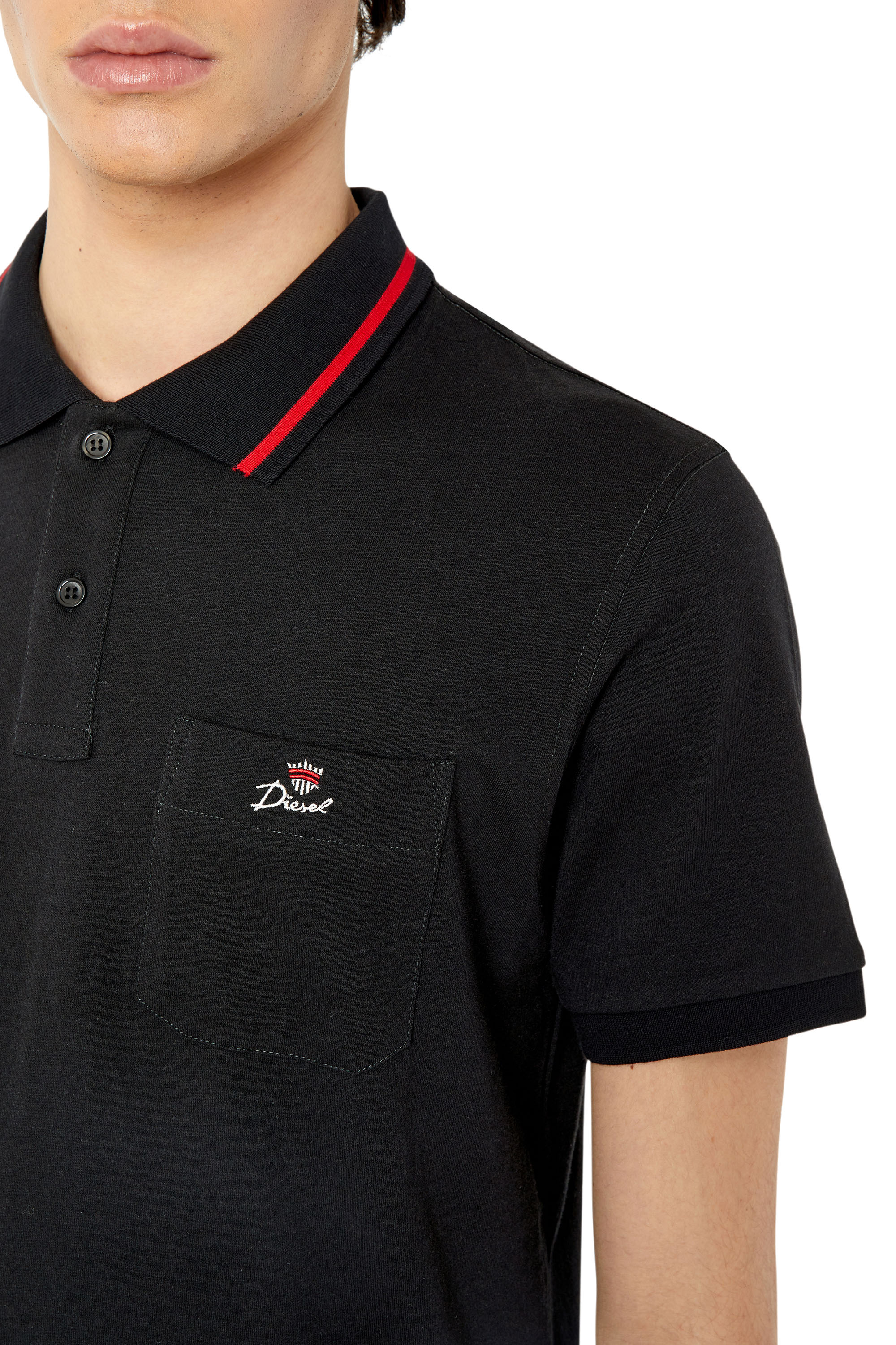 Diesel - T-SMITH-POC, Black - Image 4