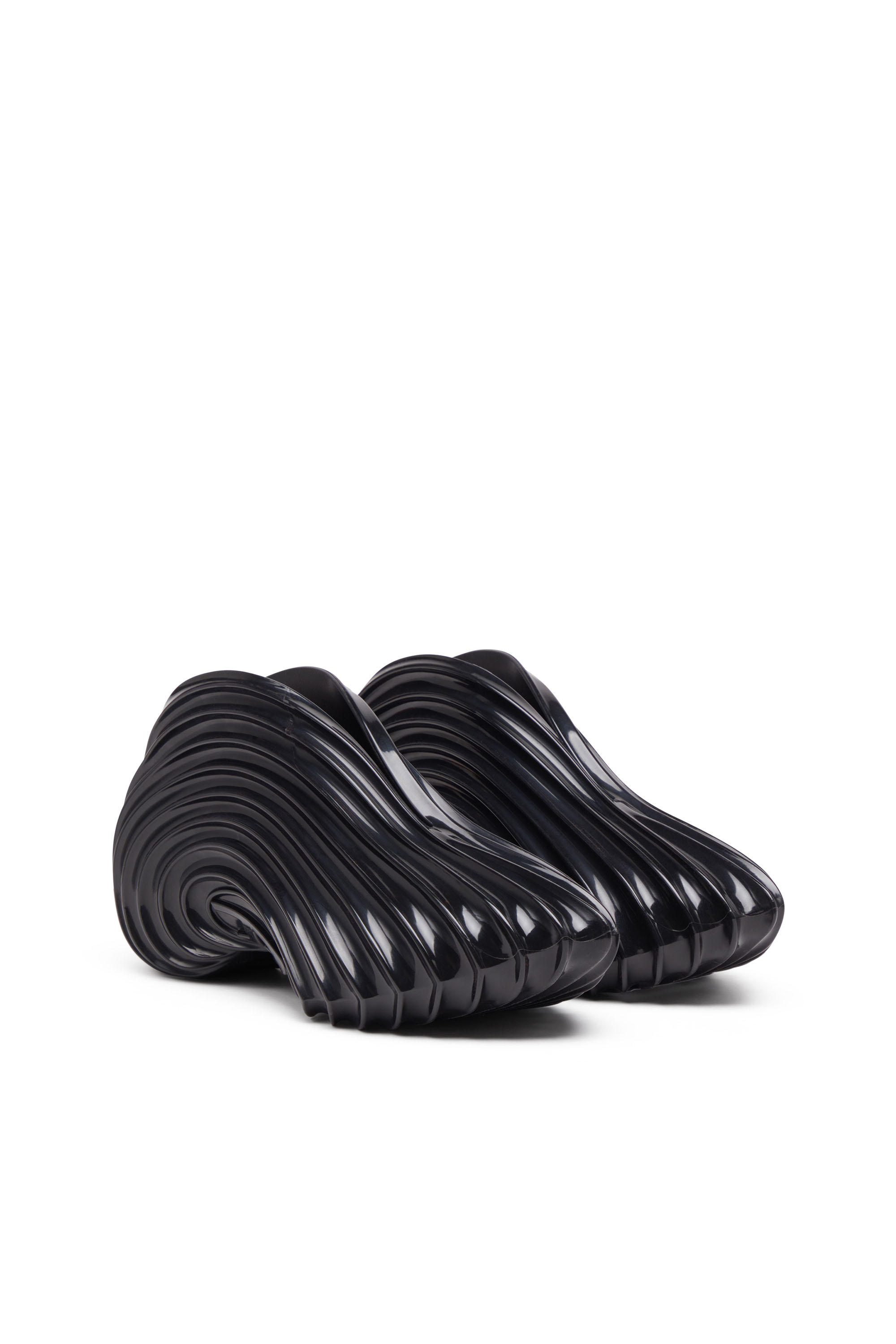 MELISSA QUANTUM SNEAKERS X, Black Diesel - MELISSA QUANTUM SNEAKERS X, Unisex's Slip-on sneaker in Melflex® in Black - 2
