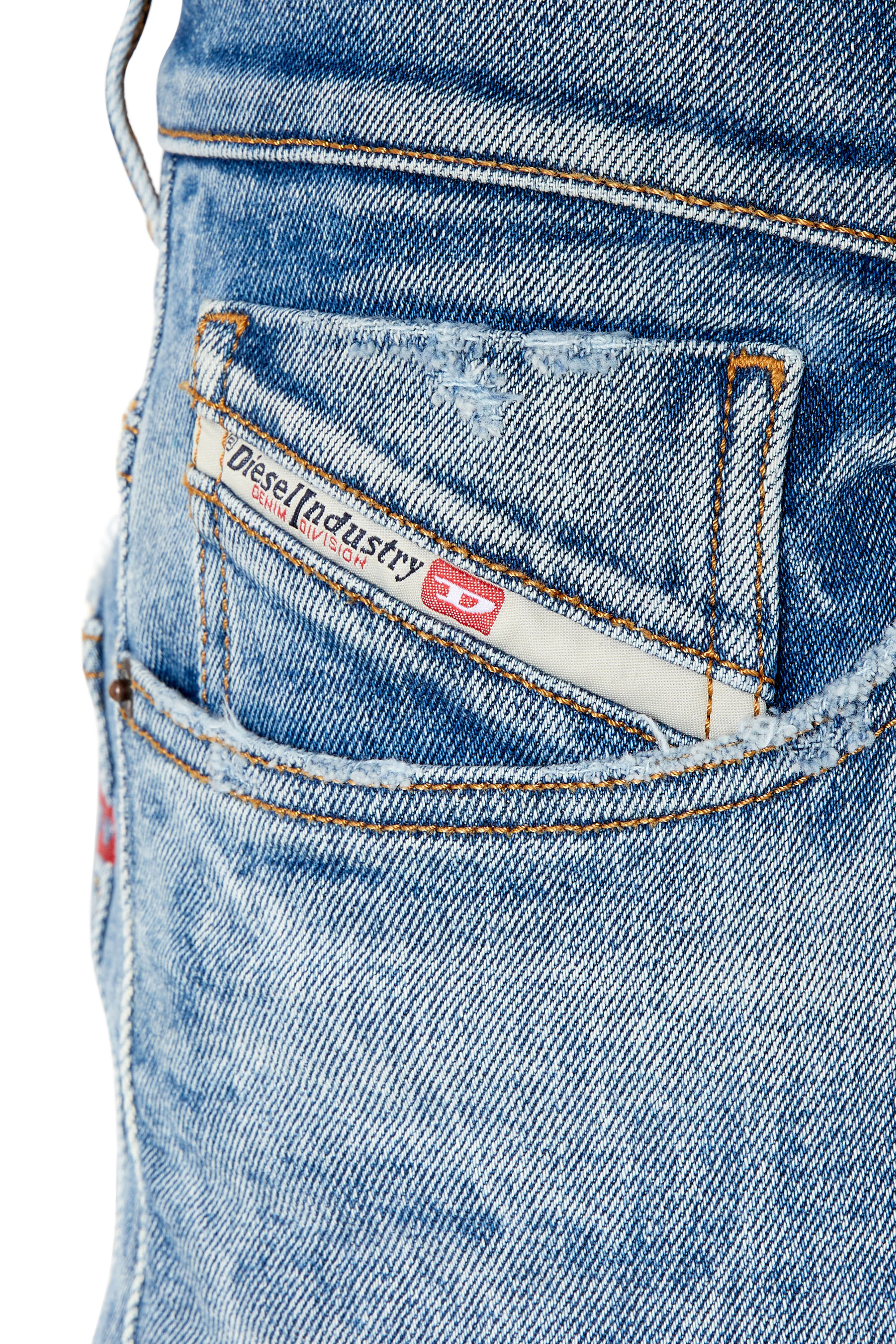 Diesel - 2005 D-Fining 09E85 Tapered Jeans, Light Blue - Image 3
