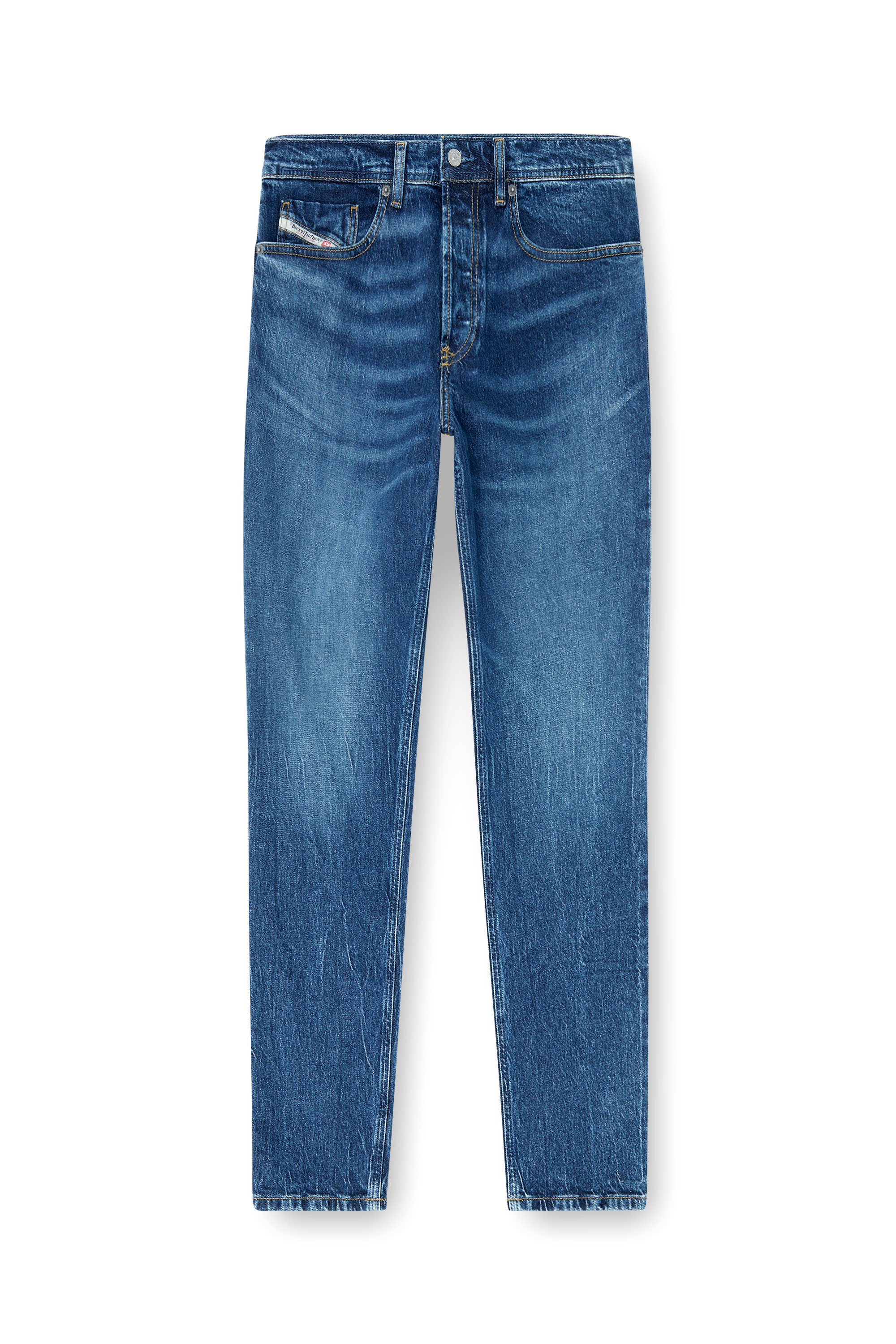 Diesel - Man's Regular Jeans 2023 D-Finitive 0KBBQ, Dark Blue - 2