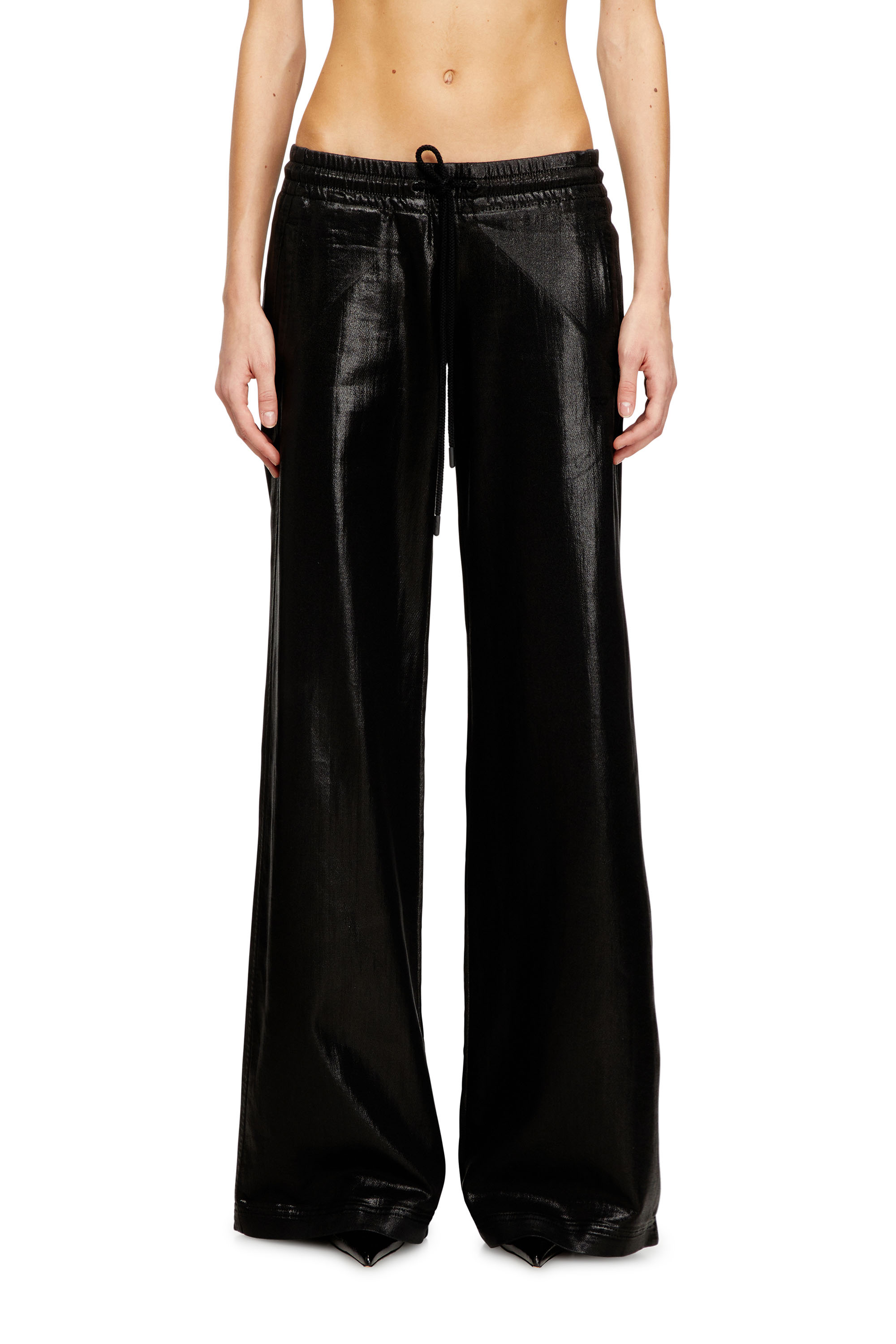 Diesel - Woman's Relaxed 2078 D-Ainty Joggjeans® 068VD, Black/Dark grey - 1