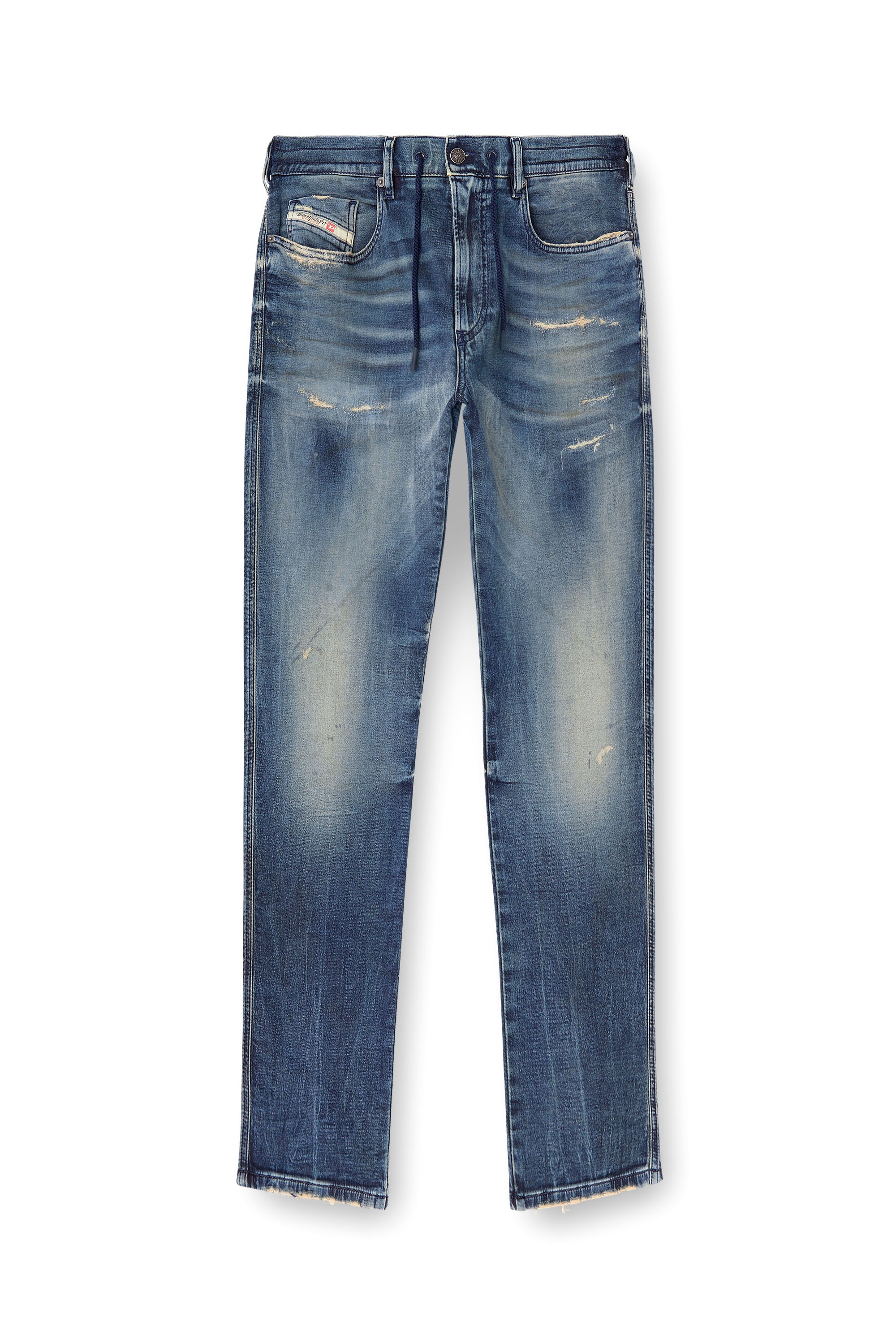 Diesel - Man's Slim 2062 D-Strukt Joggjeans® 068PN, Medium blue - 2