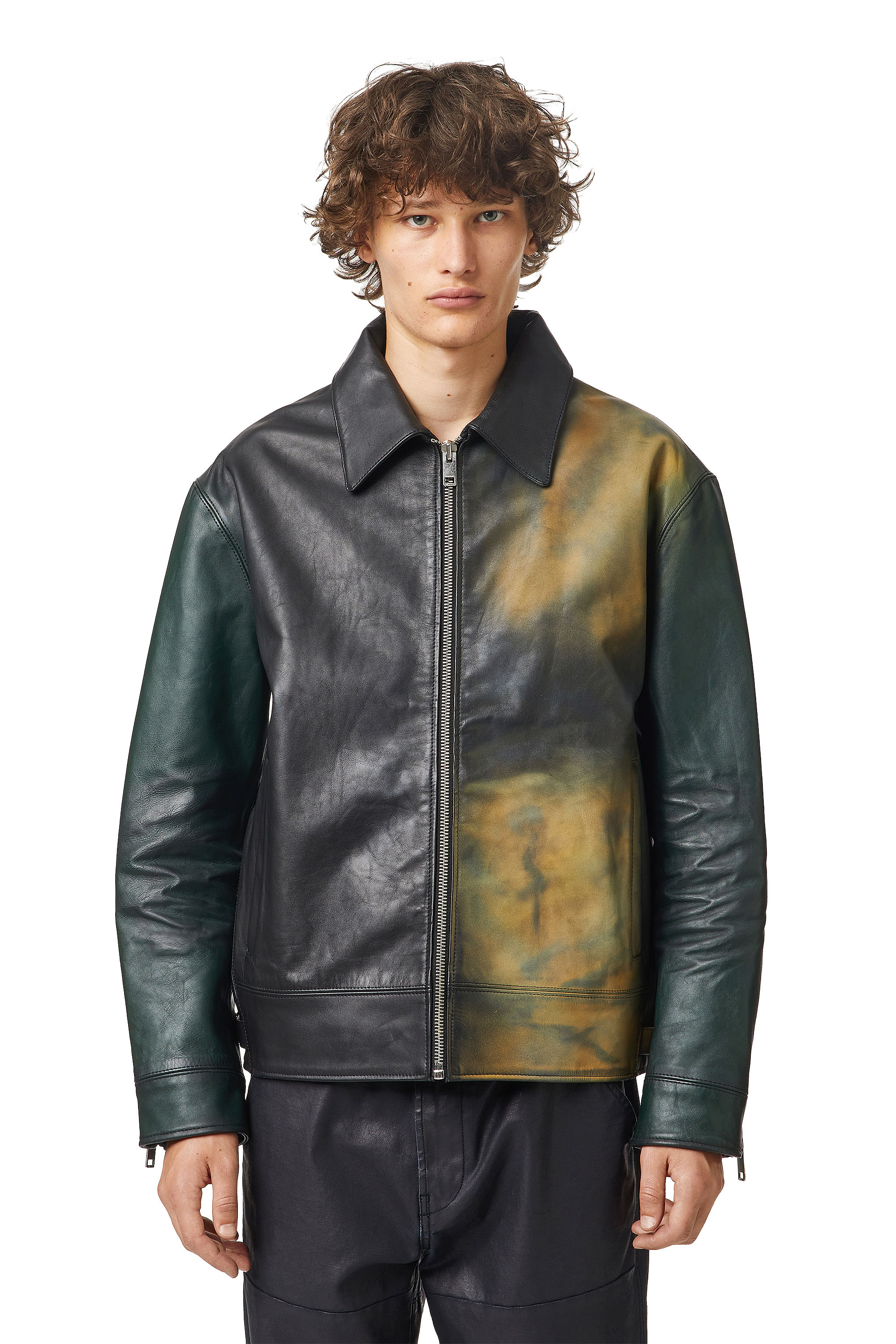 L-COOPER-NEW, Black - Leather jackets