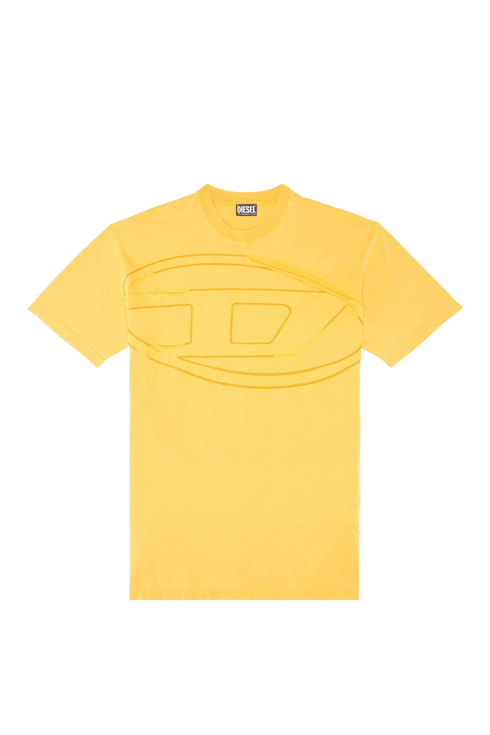 Diesel - T-WASH-PEELOVAL, Yellow - Image 3