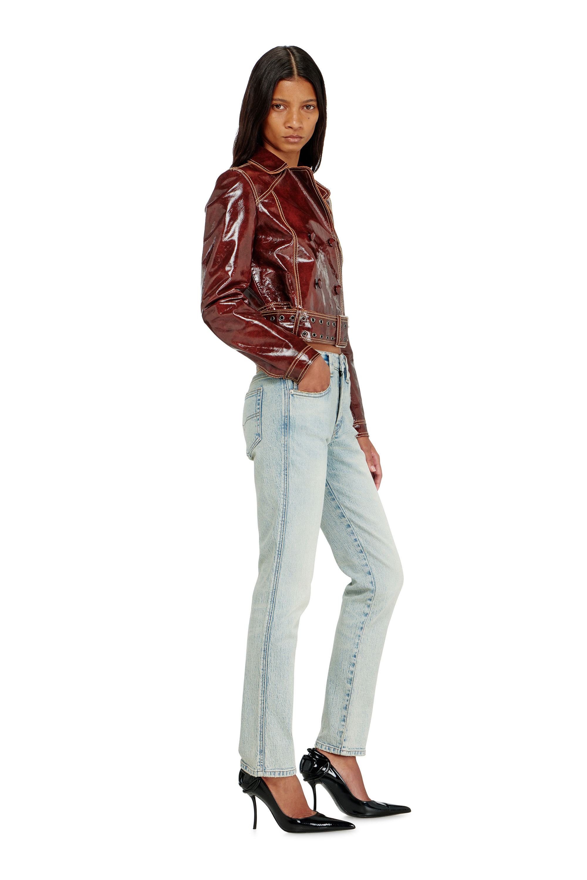 Diesel - Woman's Slim Jeans 1992 D-Jiann 0KBBK, Light Blue - 1