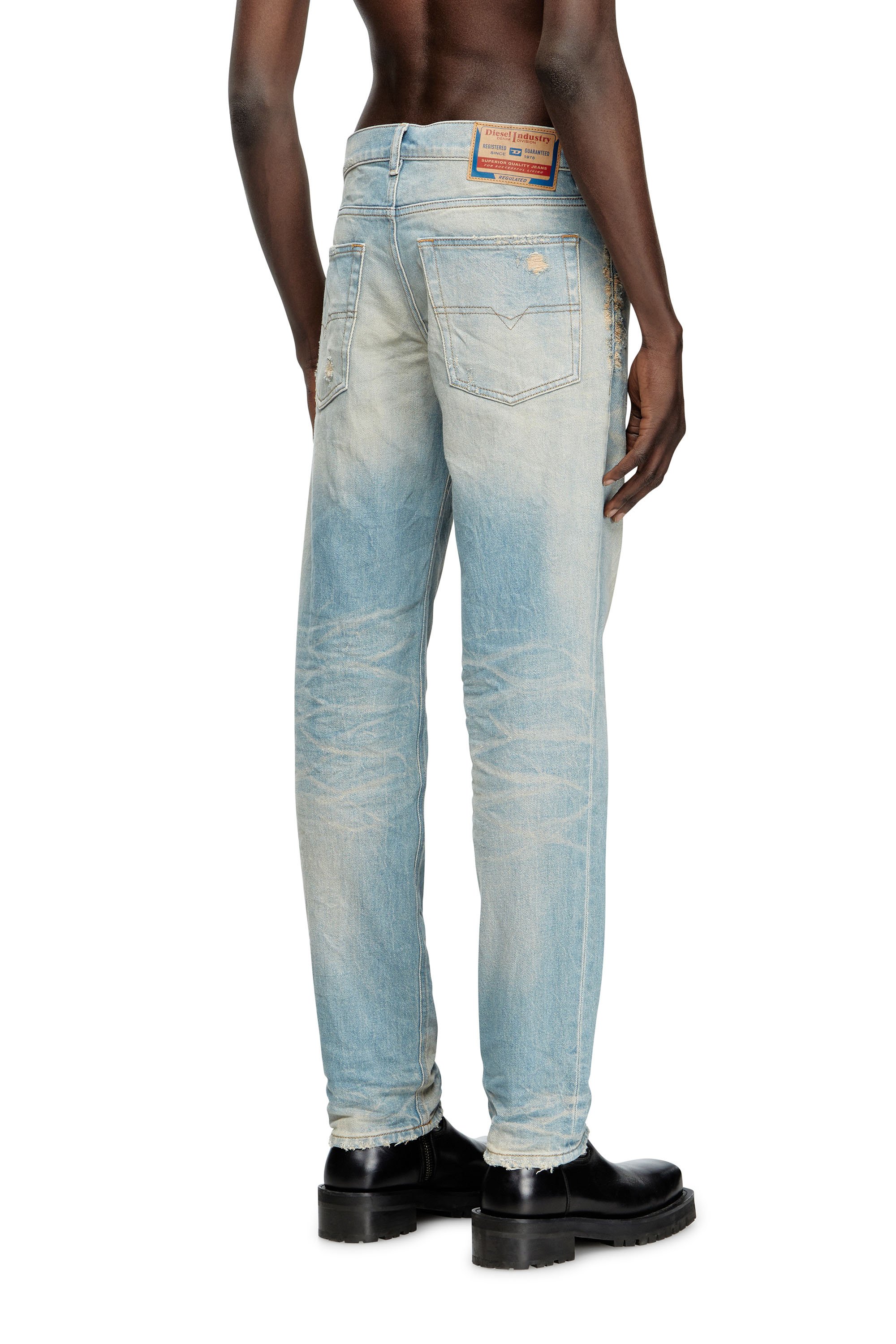 Diesel - Man's Regular Jeans 2023 D-Finitive 09L23, Light Blue - 4