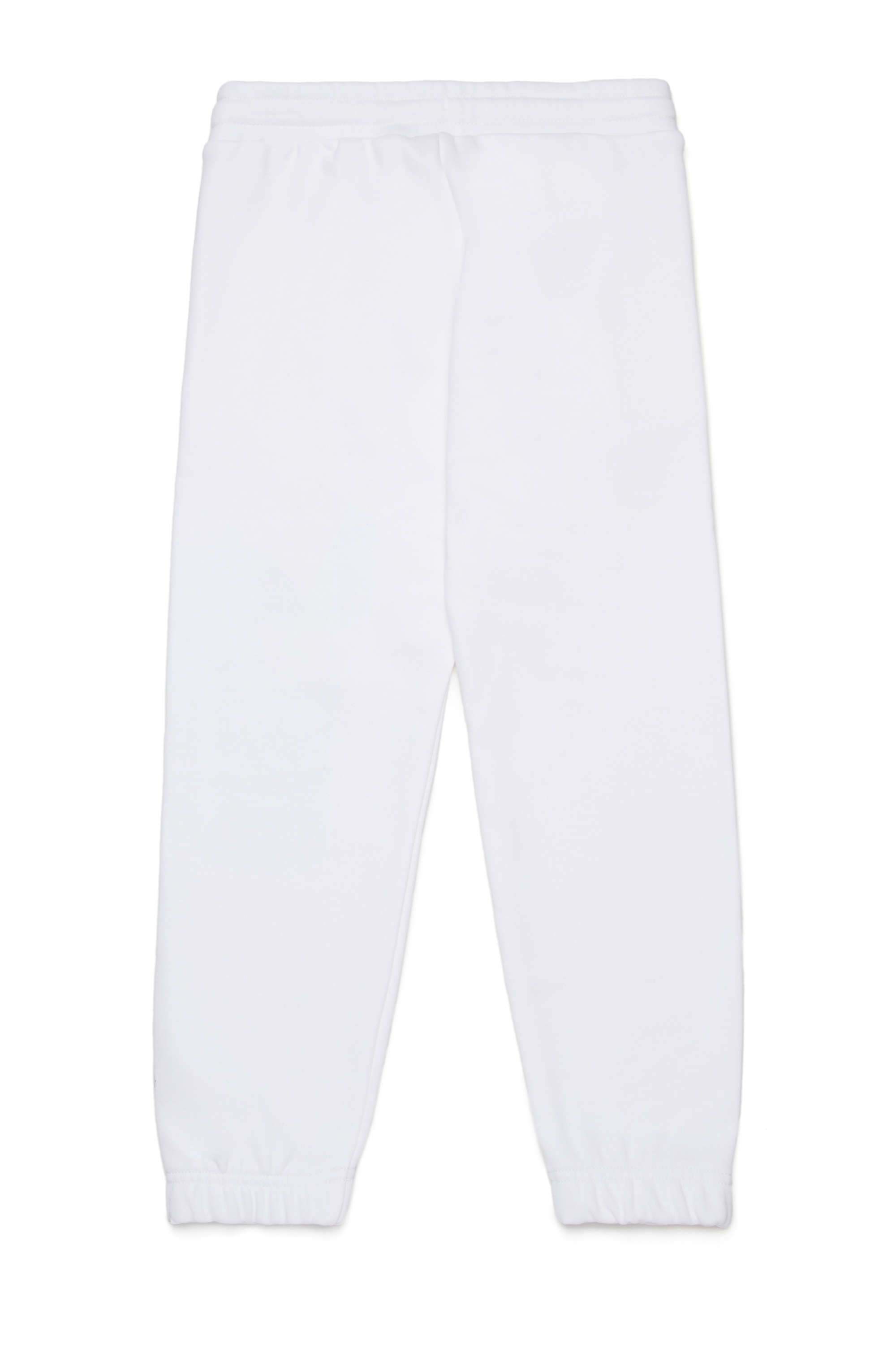 Diesel - PANTLI, Man's Cotton sweatpants with drawstring in White - 2