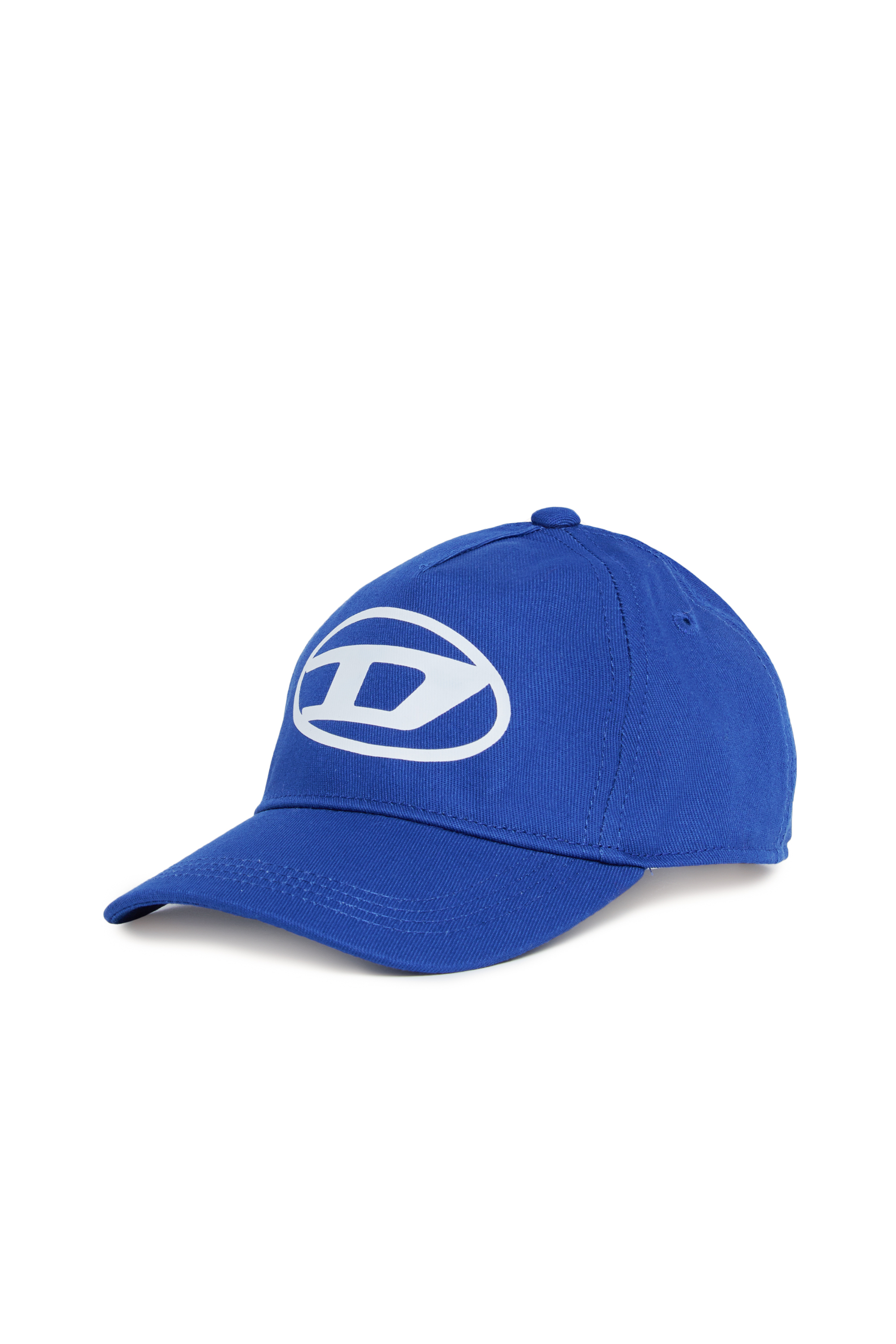 Diesel - FIMBOB, Unisex's Baseball cap with Oval D print in Blue - 1