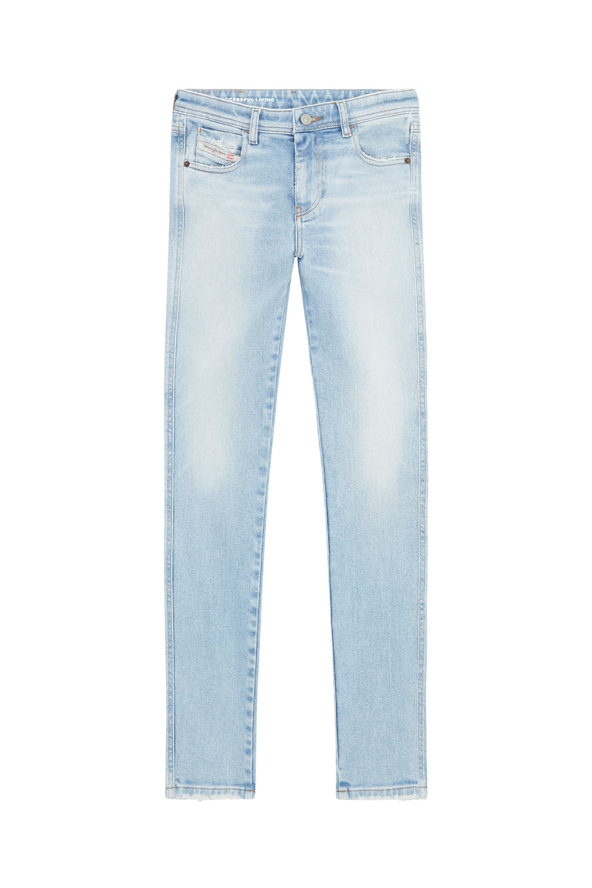 Diesel - 2015 Babhila 09E90 Skinny Jeans, Light Blue - Image 5