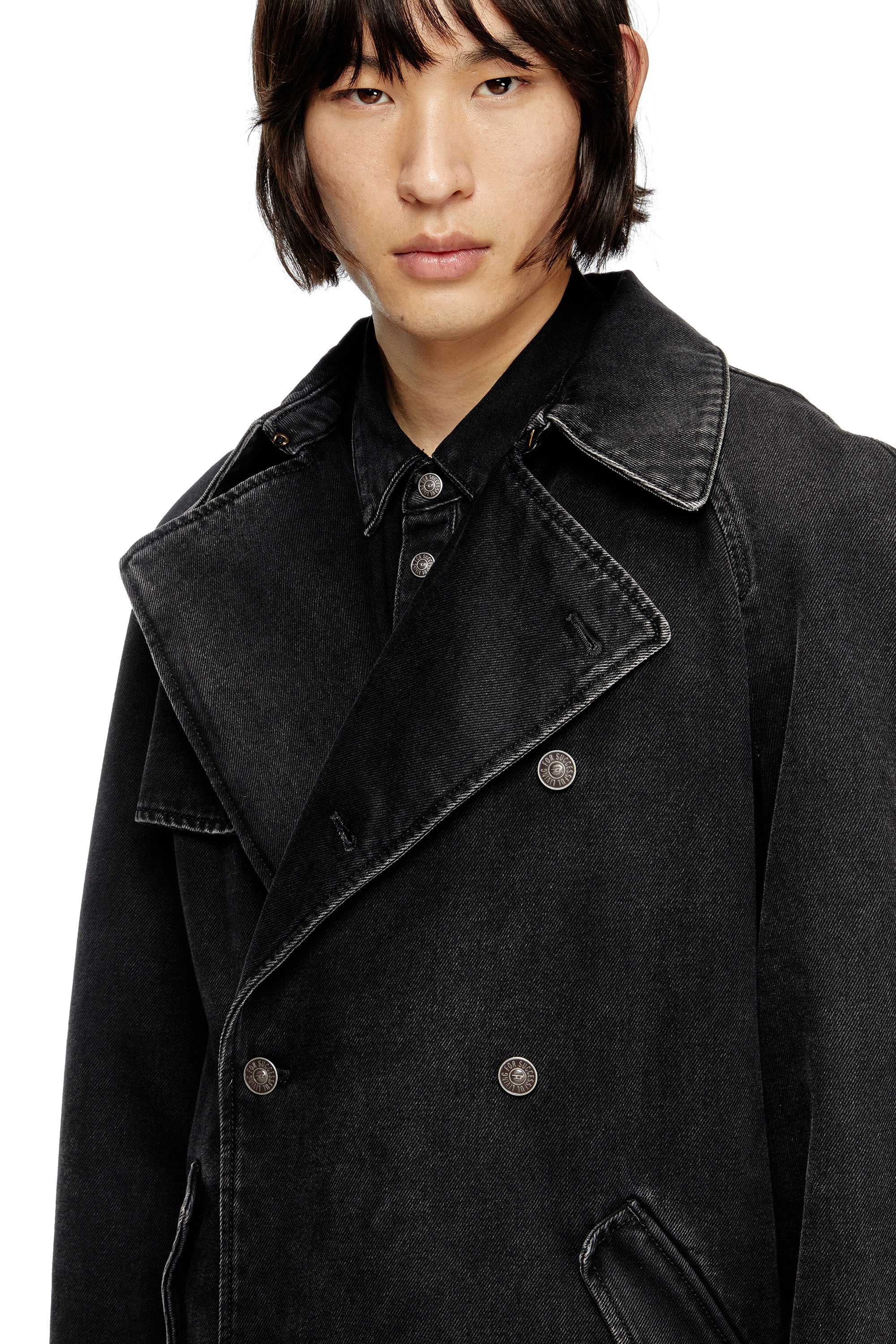 DIESEL D-Delirious-D 23AW デニムコート　トレンチコート DIESEL 23AW D-Delirious-D デニムトレンチコート