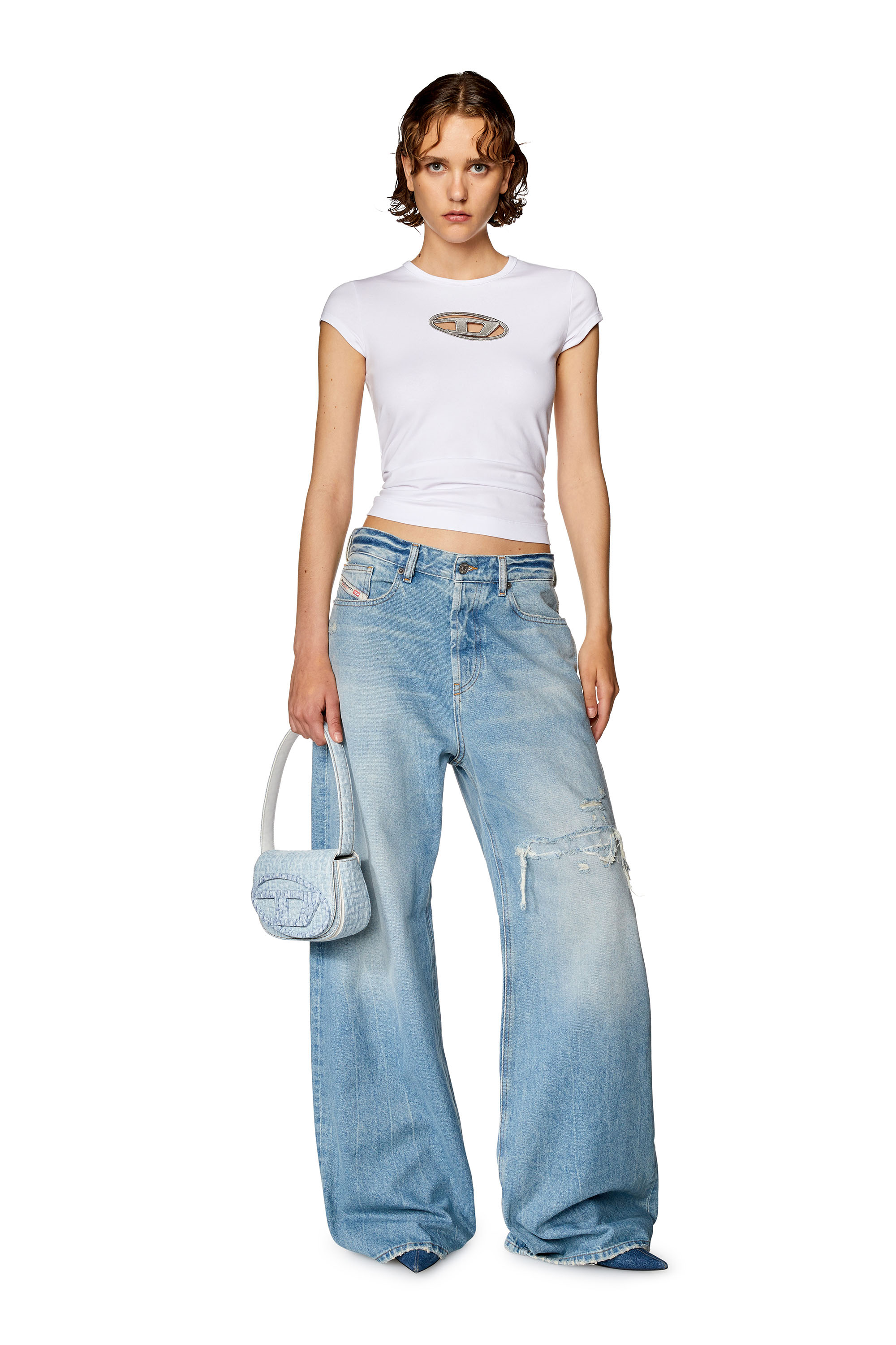 Diesel - 1996 D-Sire 09E25 Straight Jeans, Light Blue - Image 4