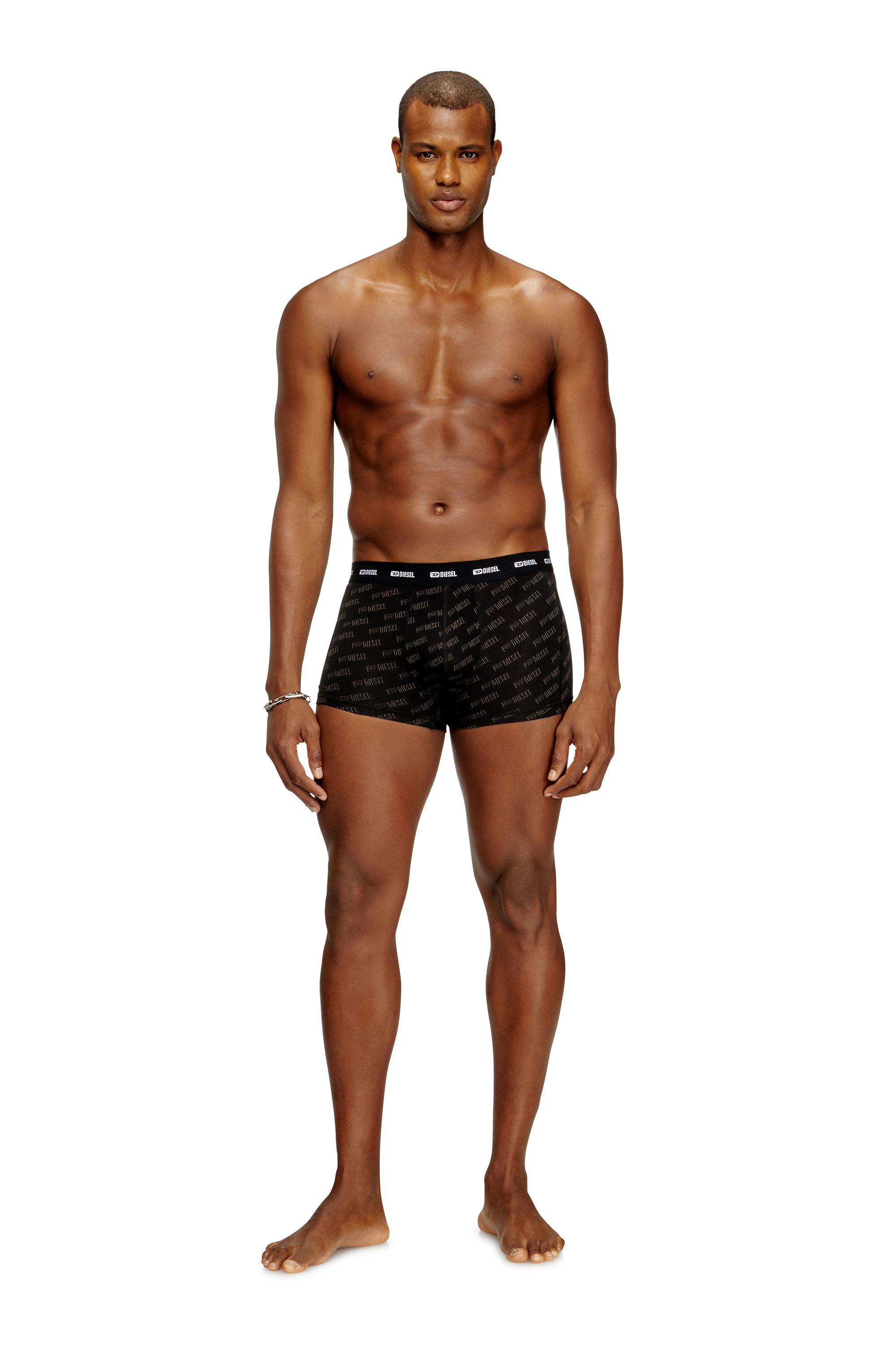 Diesel - DAMIEN-UTLT-3PACK, Man's 3-pack boxer briefs with stylised logo in null - 2