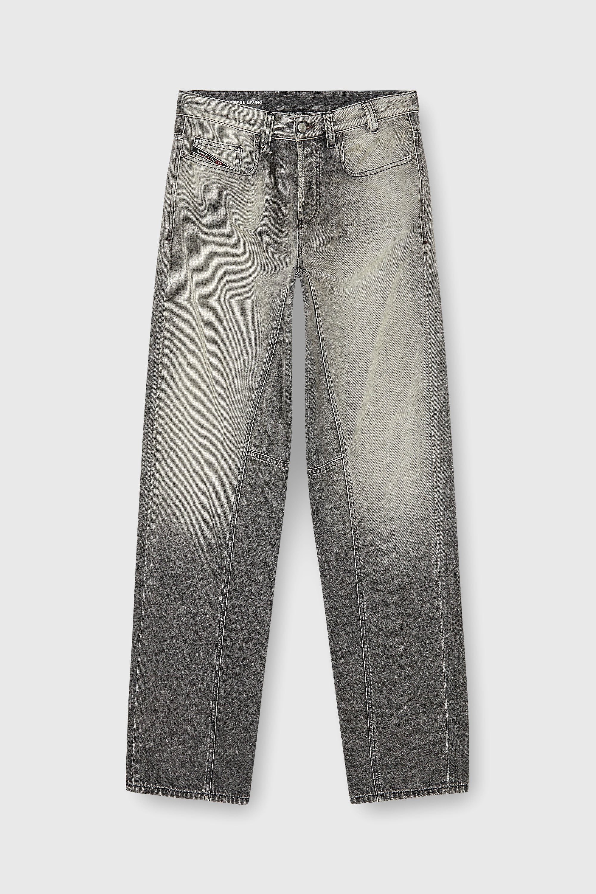 Diesel - Man's Relaxed Jeans 2001 D-Macro 09P56, Grey - 6