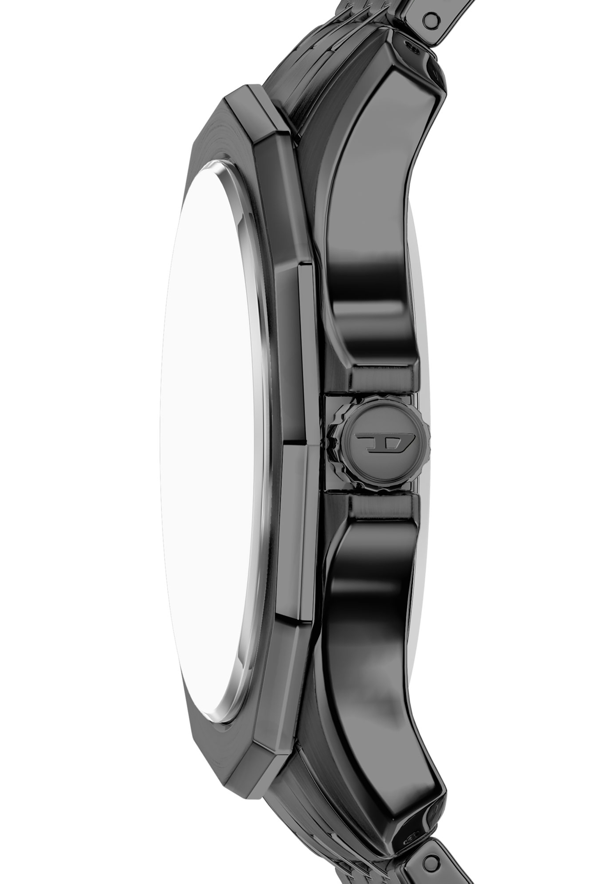 Diesel - DZ2238 WATCH, Man's Stinger gunmetal stainless steel watch in Dark grey - 3