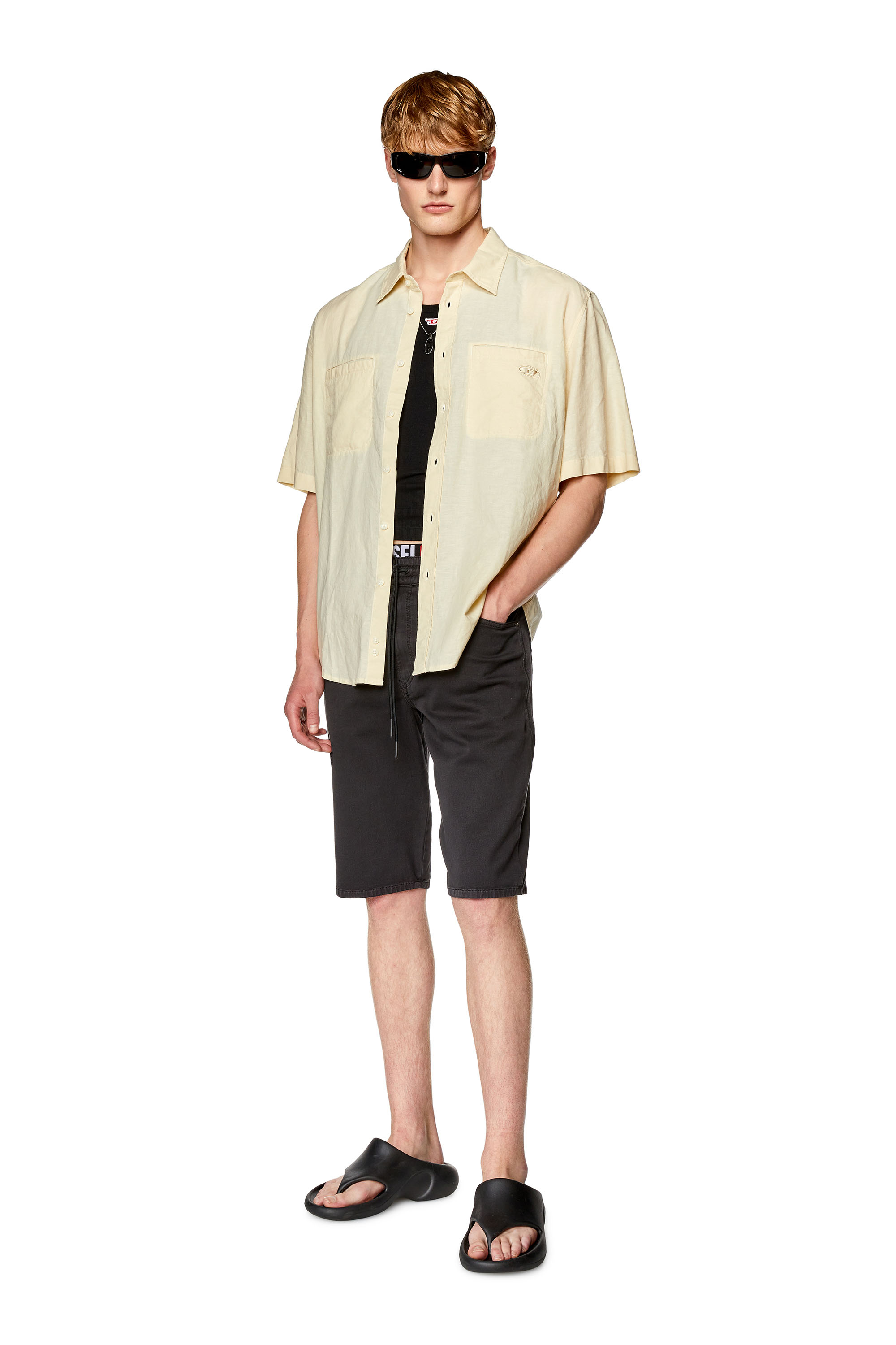 Diesel - D-KROOLEY-SHORT JOGG, Black - Image 2