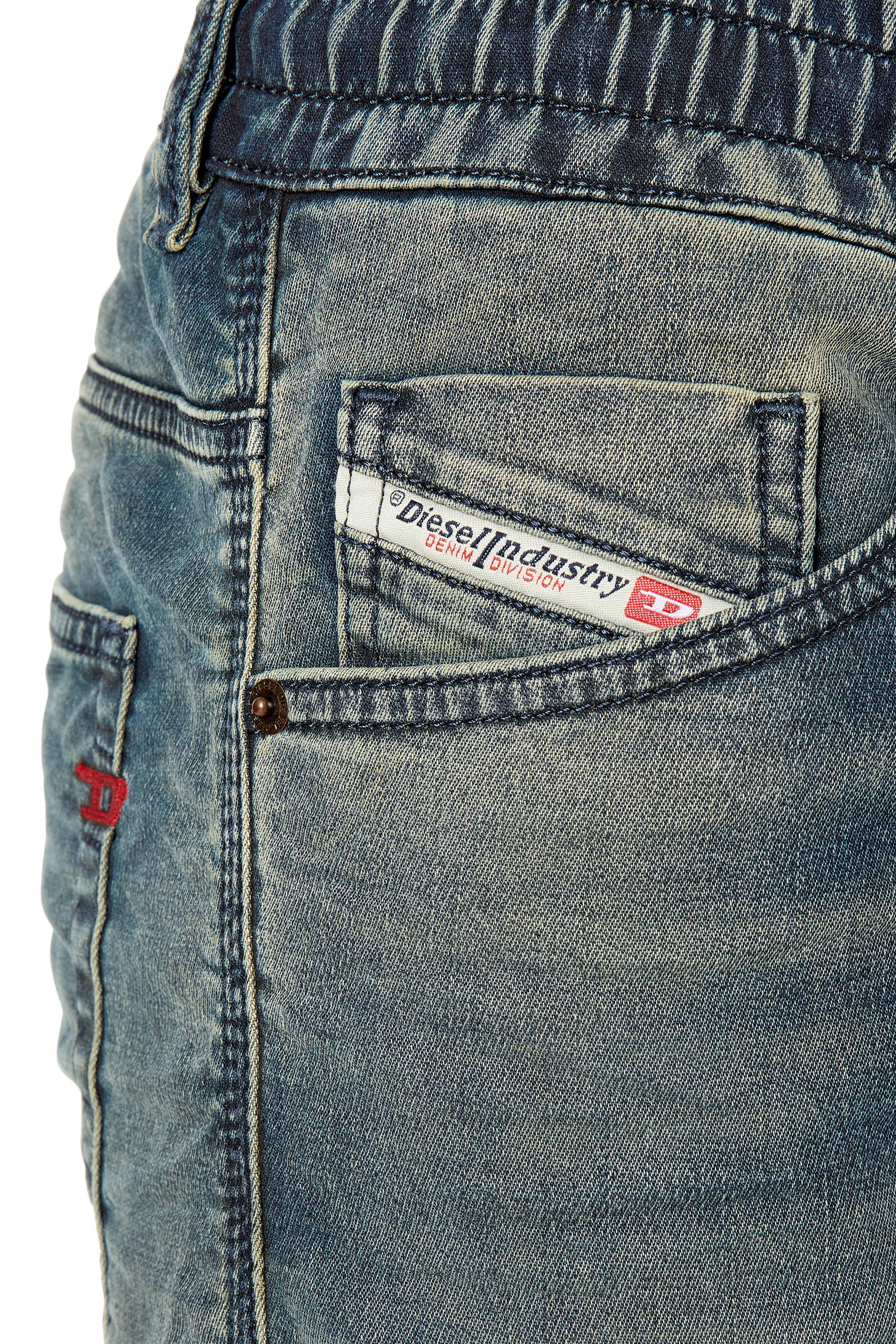 Diesel - Krooley JoggJeans® 068DS Tapered, Medium blue - Image 3