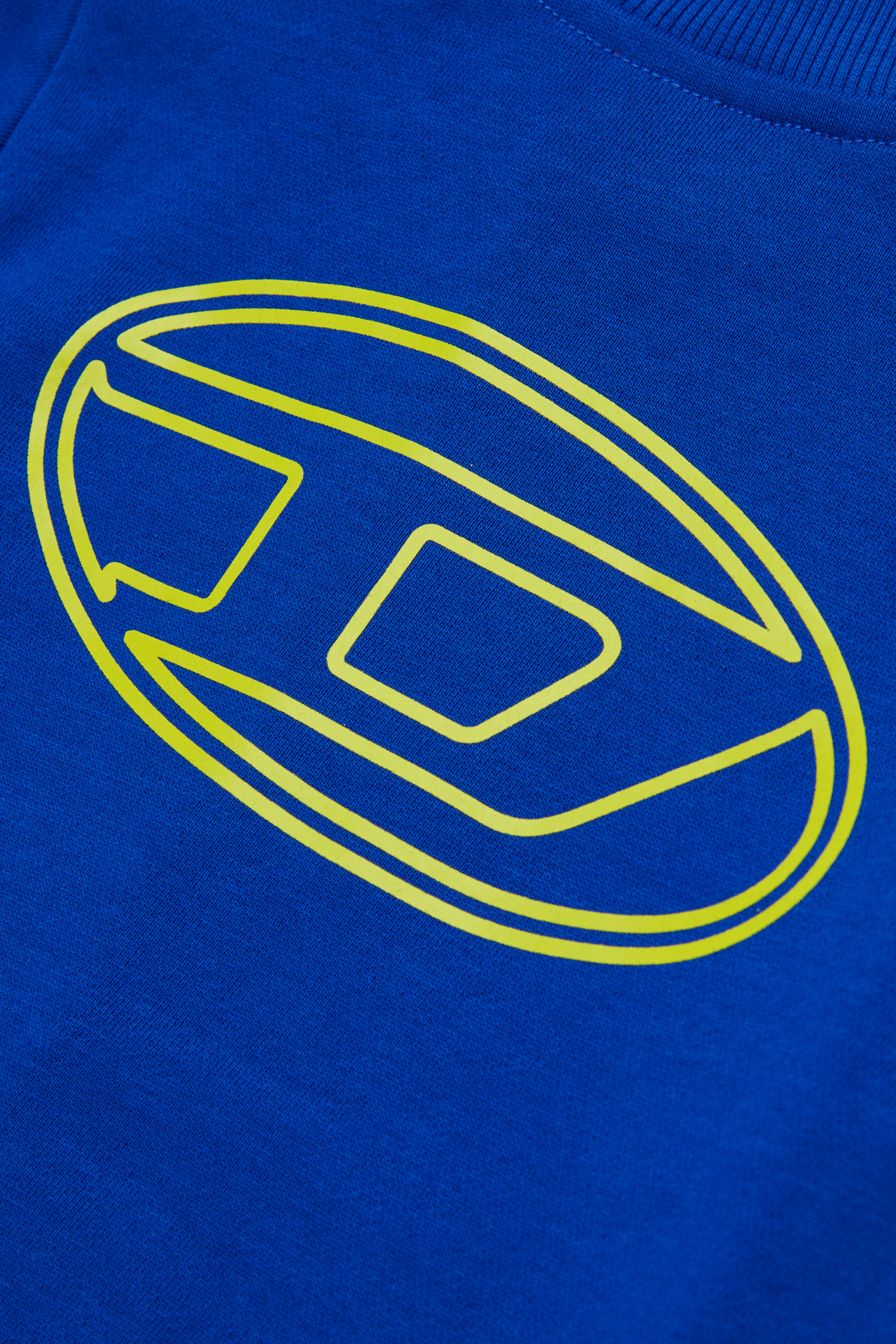 Diesel - SPENCERB, Unisex's Cotton sweatshirt with zipper closure in Blue - 4