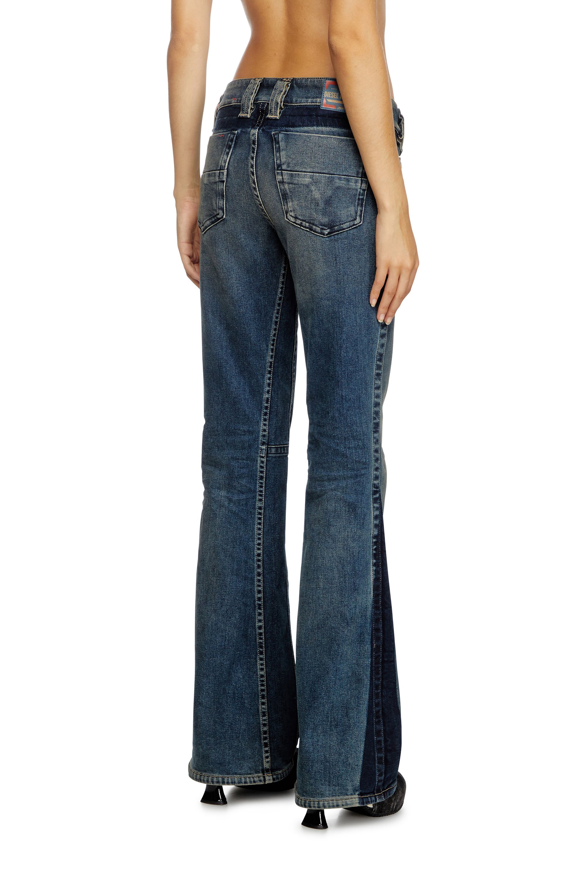 Diesel - Woman's Bootcut Jeans D-Resh 09J06, Medium blue - 4