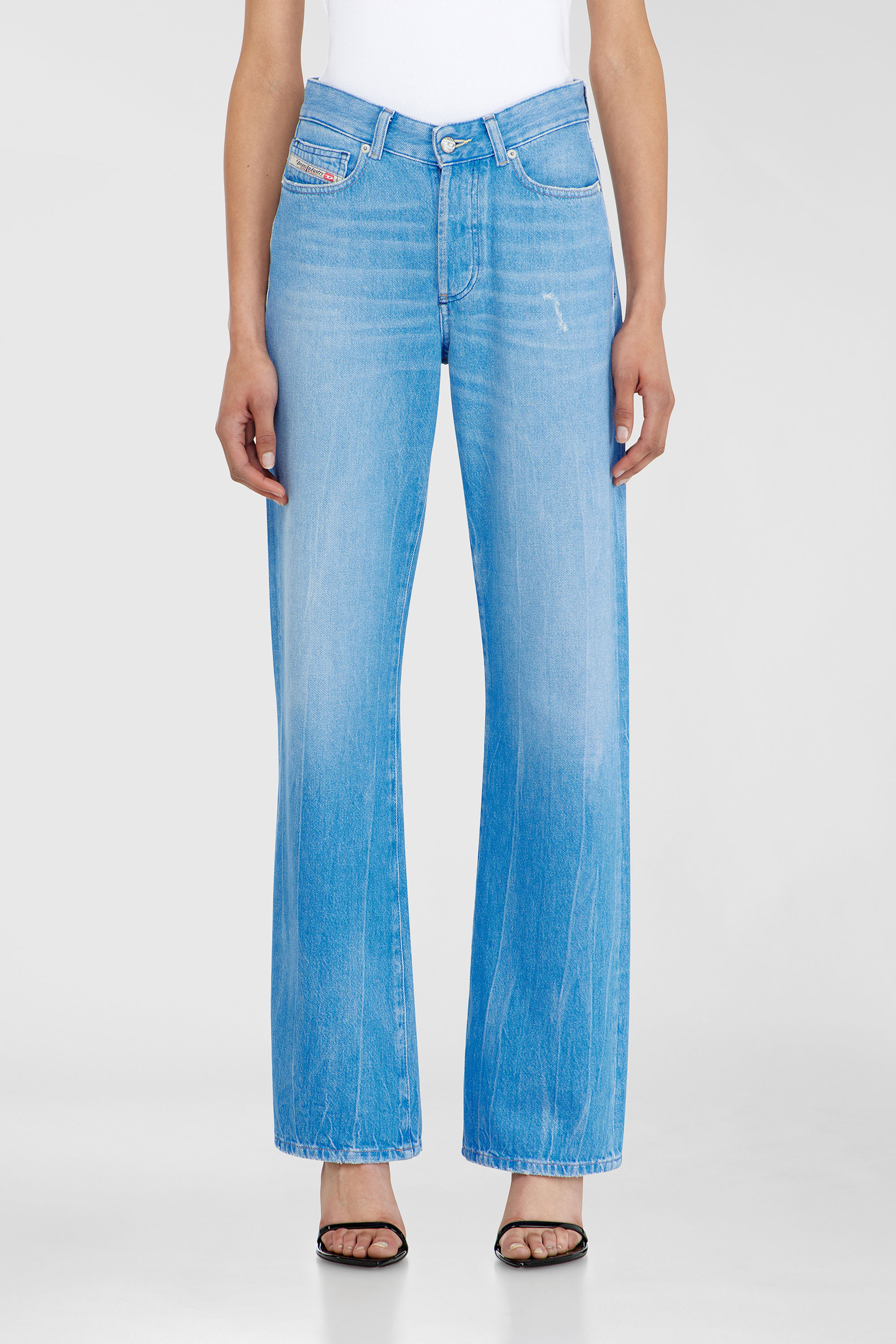 Diesel - Woman's Regular Jeans 1971 D-Sent 09P88, Light Blue - 4