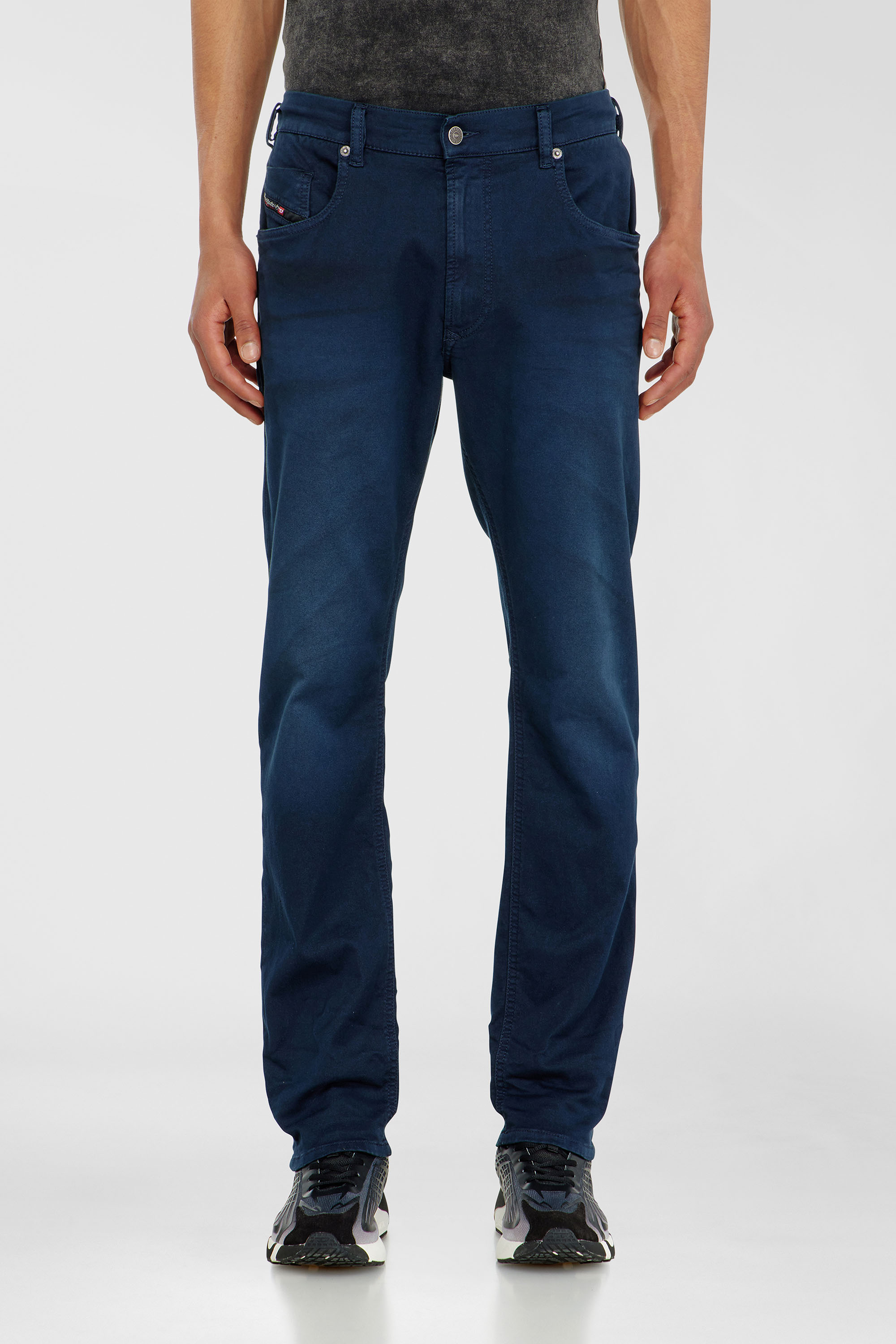 Diesel - Man's Regular 2032 D-Krooley-BW Joggjeans&reg; 0670M, Dark Blue - 2