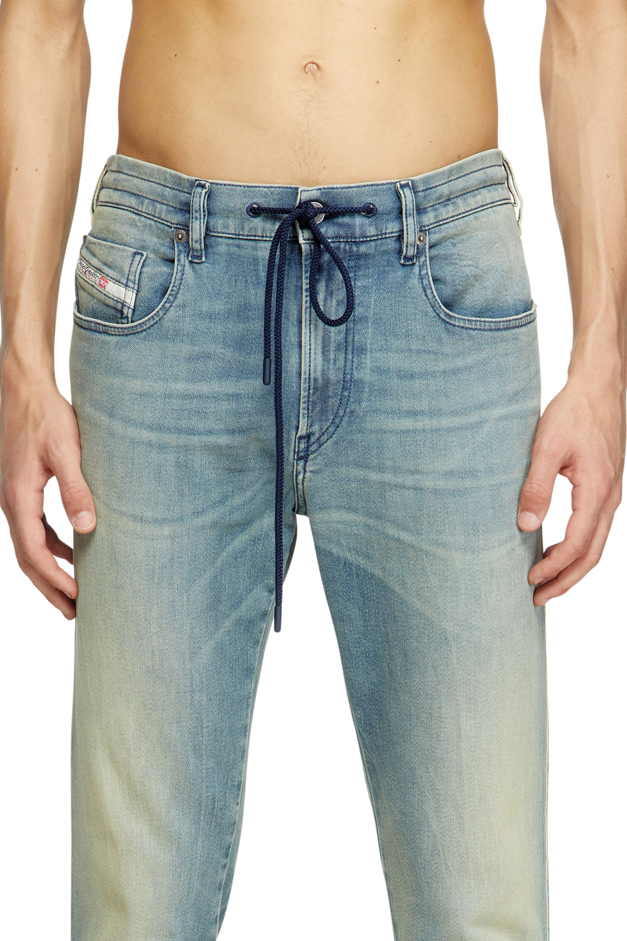 Slim 2062 D-Strukt Joggjeans® 09M31, Light Blue Diesel - Man's Slim 2062 D-Strukt Joggjeans® 09M31, Light Blue - 5