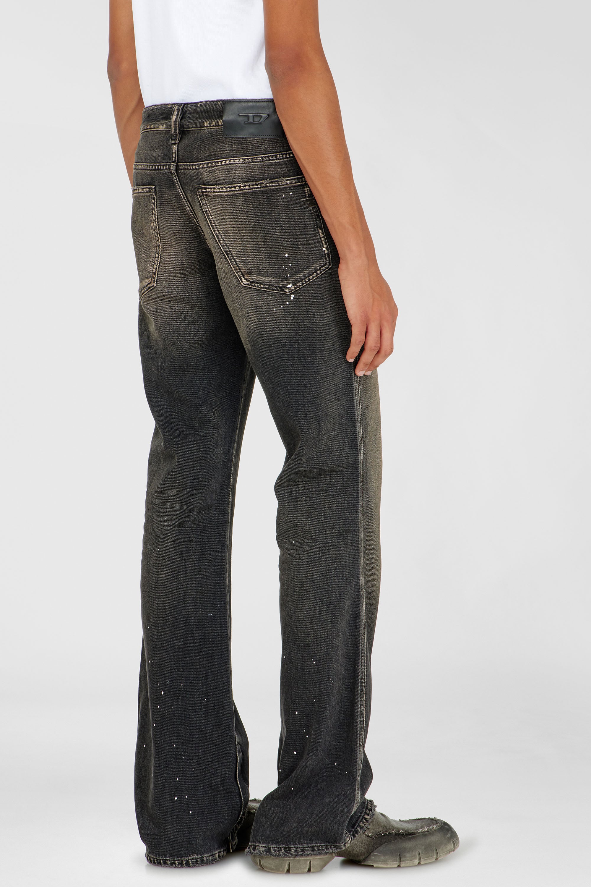 Diesel - Man's Bootcut Jeans 1998 D-Buck 09P64, Black/Dark grey - 5