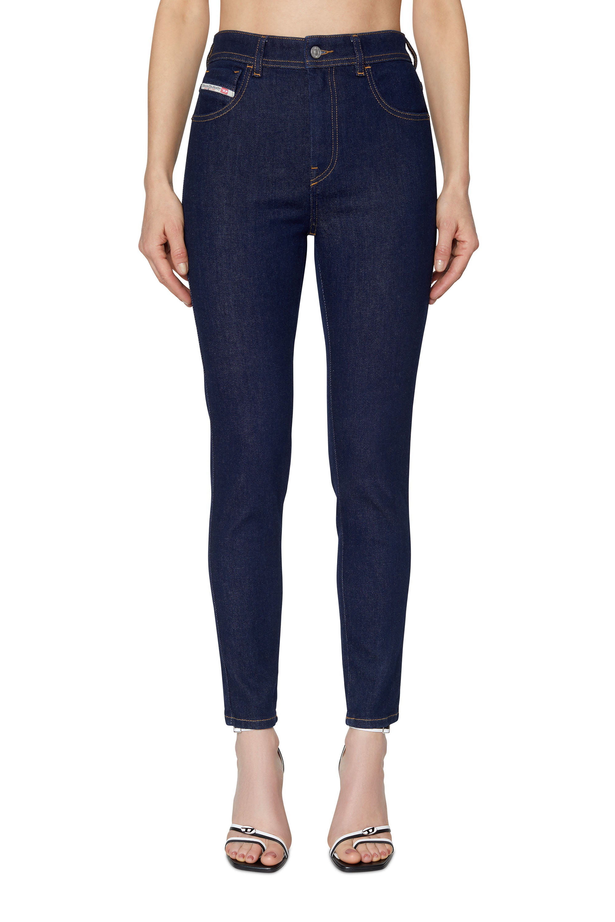 diesel high rise skinny jeans