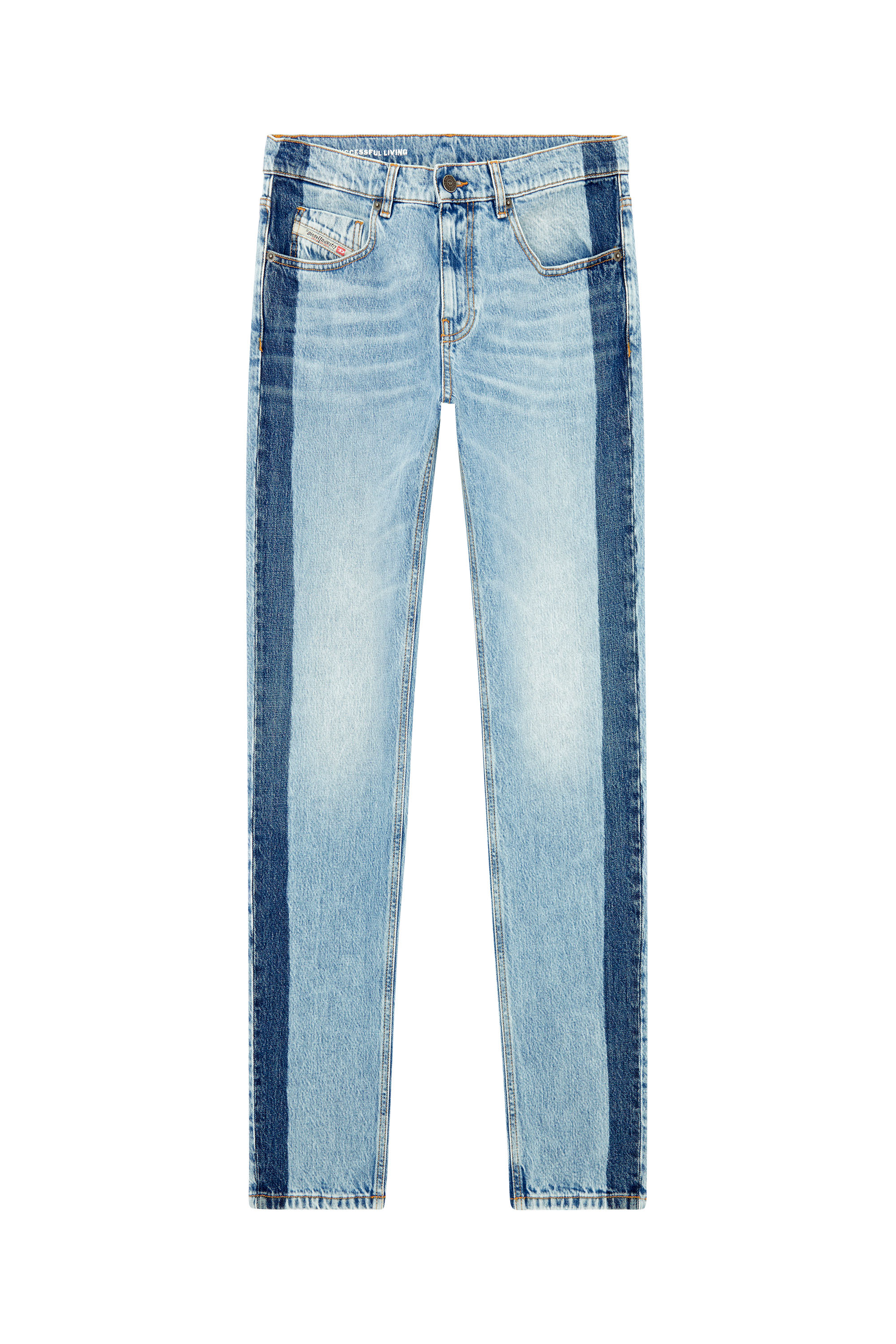 Diesel - Slim Jeans 2019 D-Strukt 0GHAC, Light Blue - Image 3