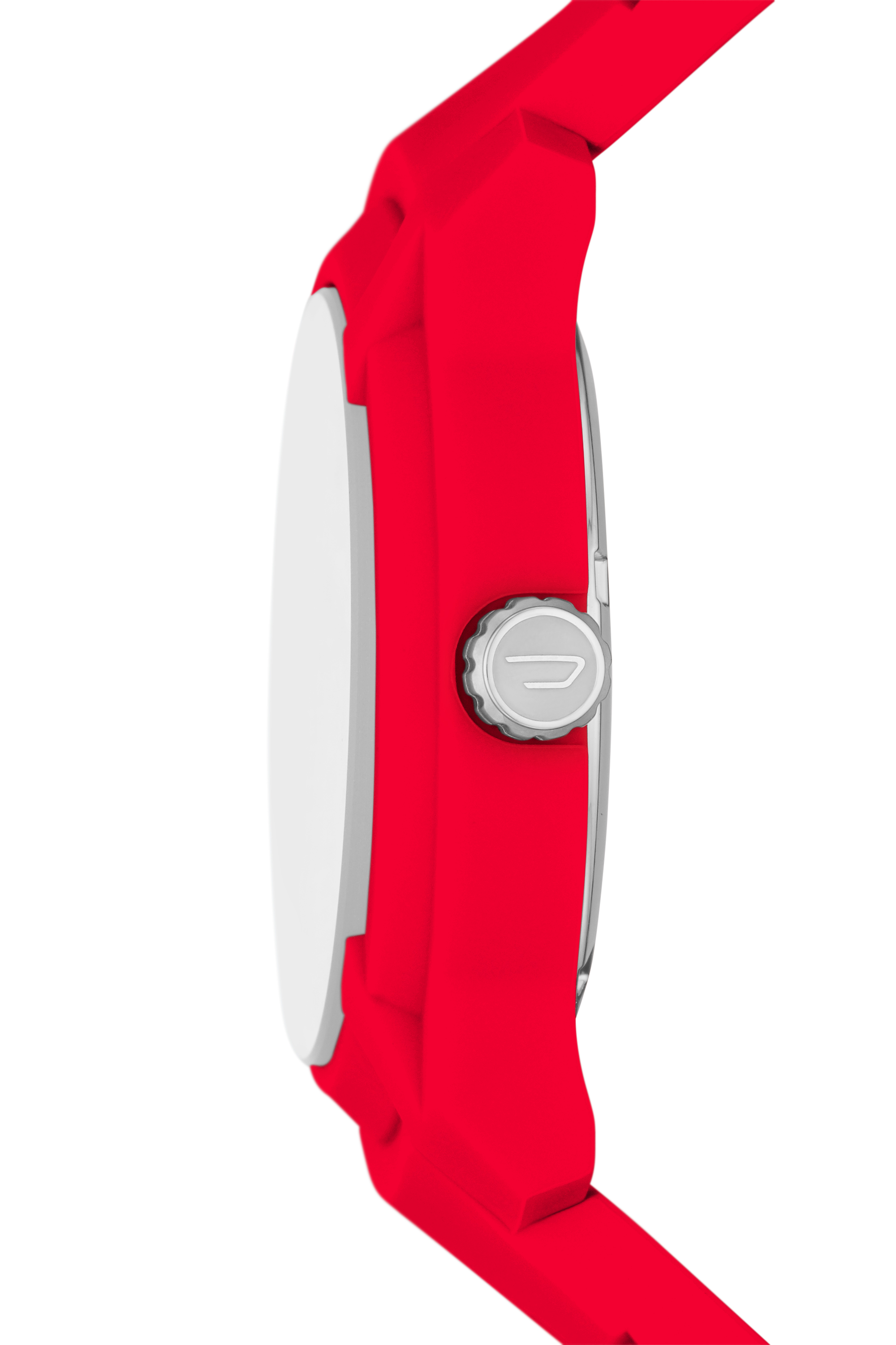 Diesel - DZ1979, Man's Armbar Silicone Watch and Bracelet Set in Red - 3