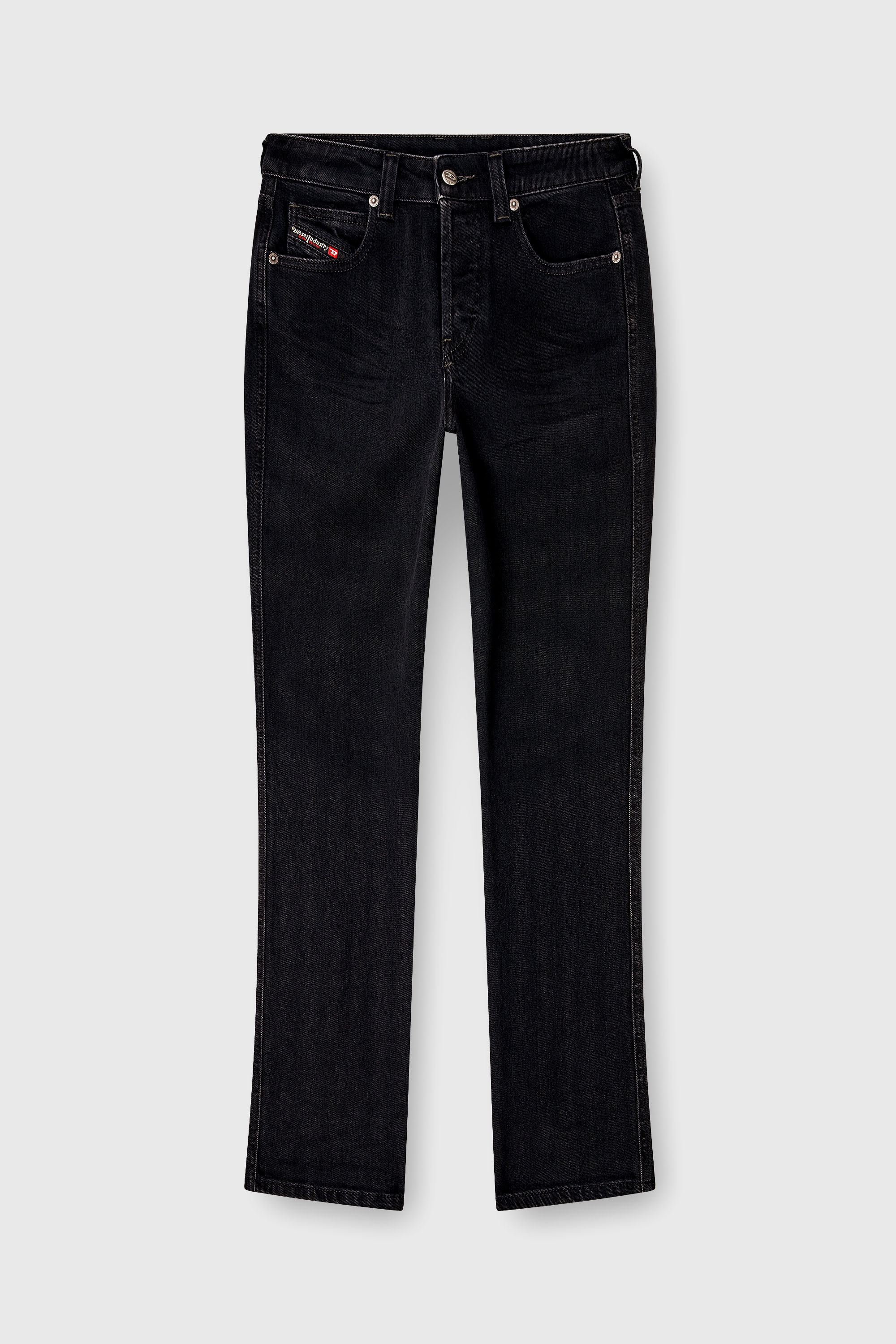 Diesel - Woman's Slim Jeans 1992 D-Jiann 09N89, Black/Dark grey - 6