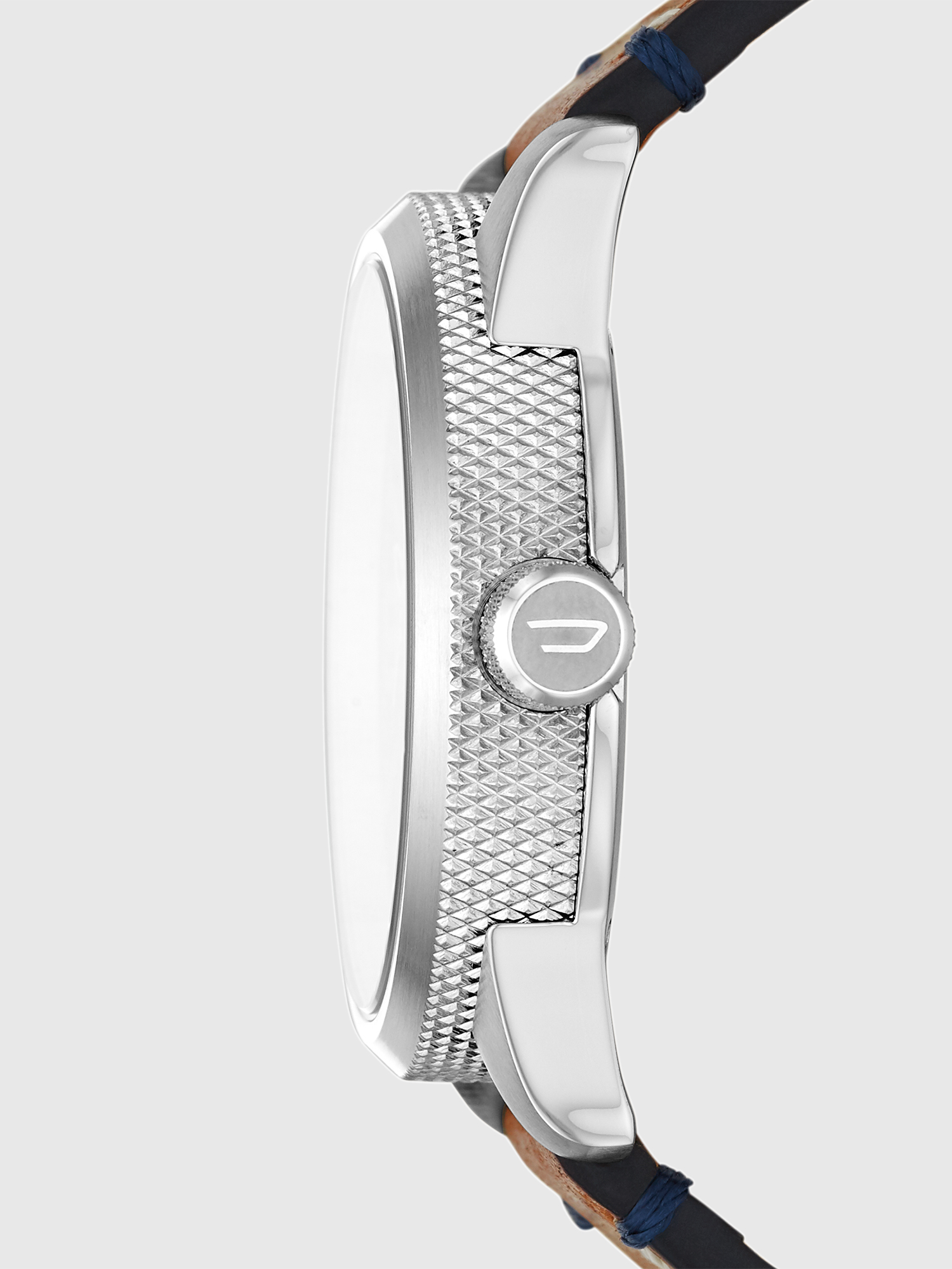 Diesel - DZ1898, Man's Rasp three-hand brown leather watch in Brown - 2