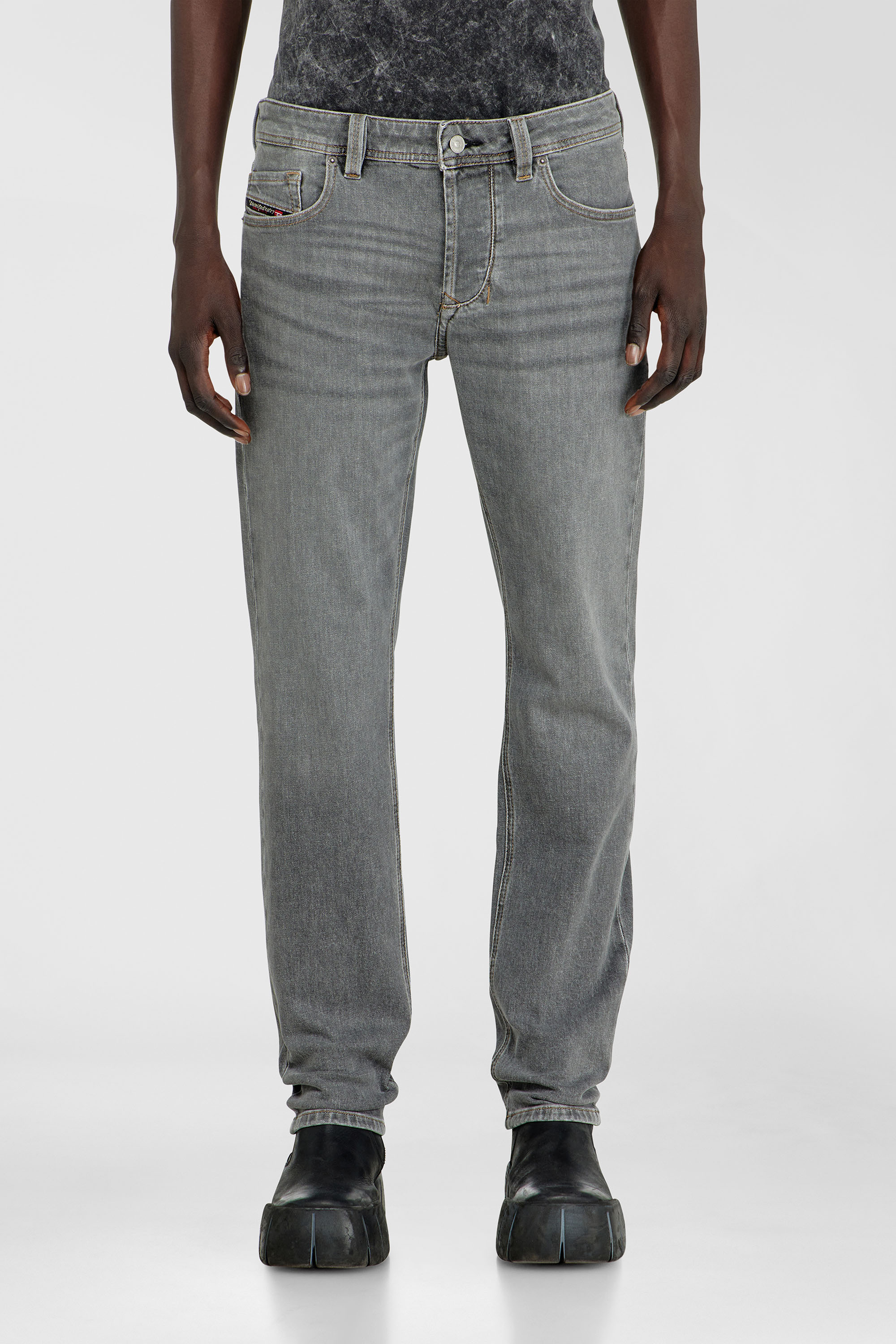 Diesel - Man's Regular Jeans 1986 Larkee-Beex 0KBBI, Grey - 4