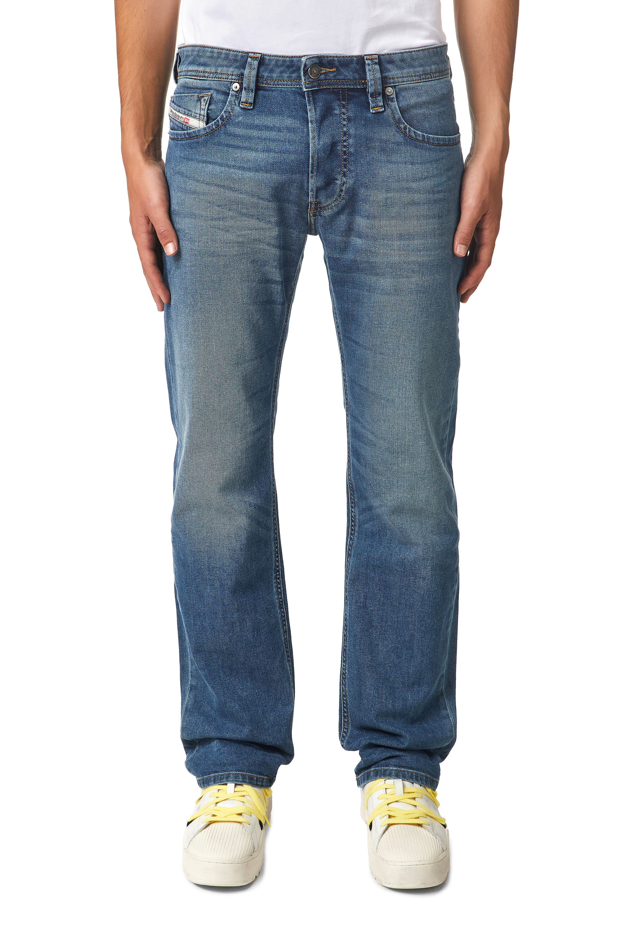 Diesel - Straight Jeans Larkee 009EI, Medium blue - Image 2