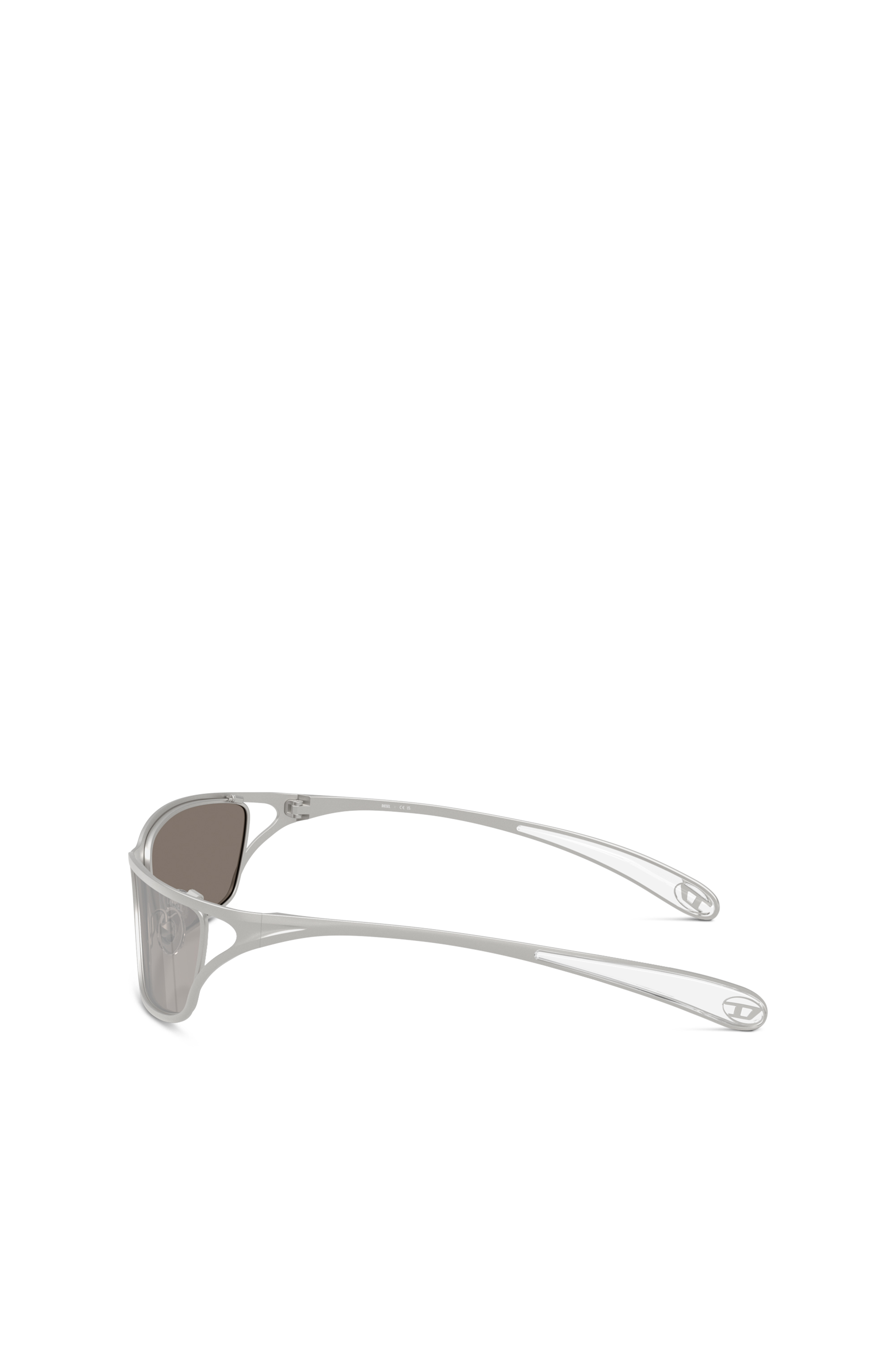 Diesel - 0DL1015, Unisex's Rectangle sunglasses in Grey - 2