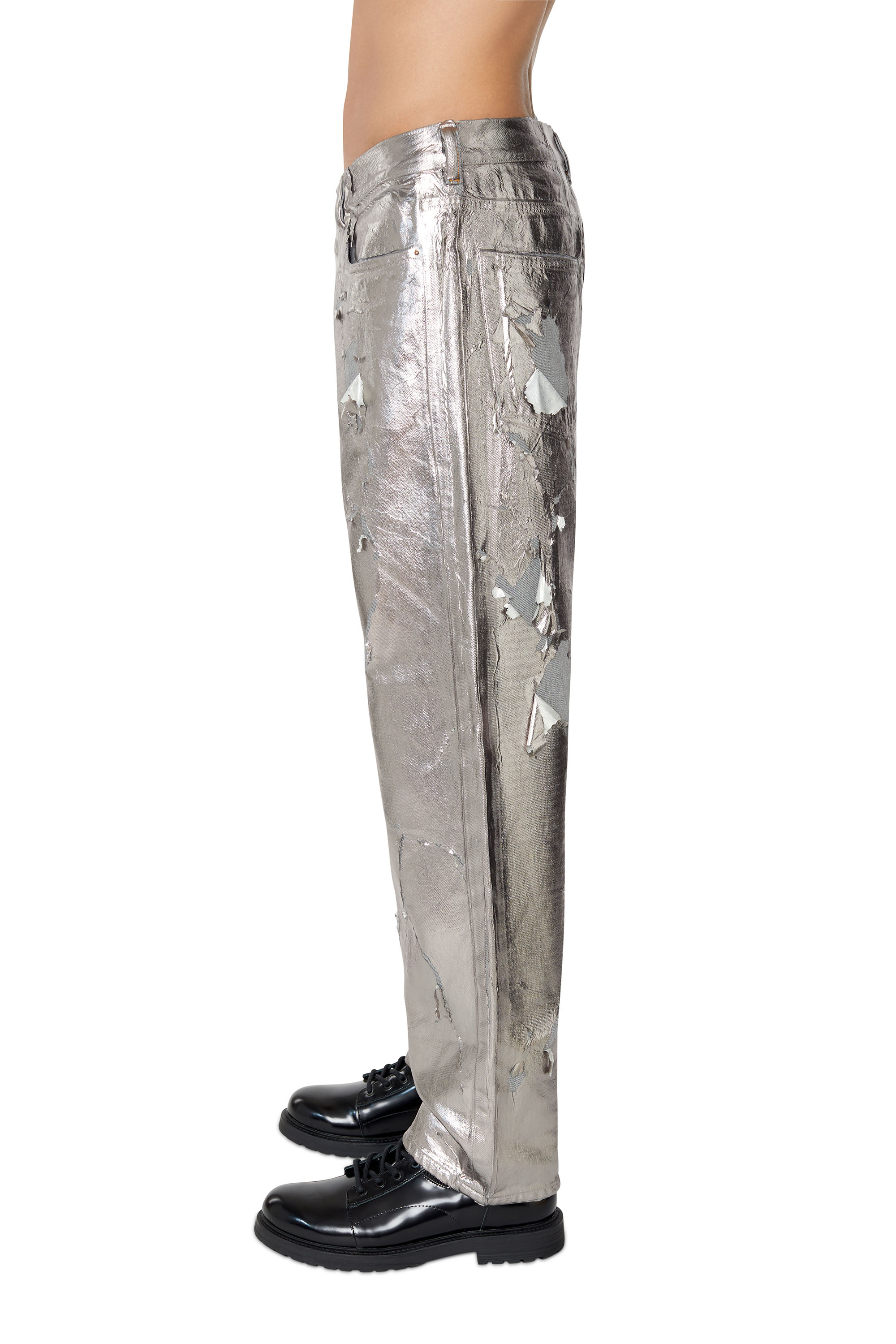 Diesel - 2010 D-Macs 007F7 Straight Jeans, Light Grey - Image 4