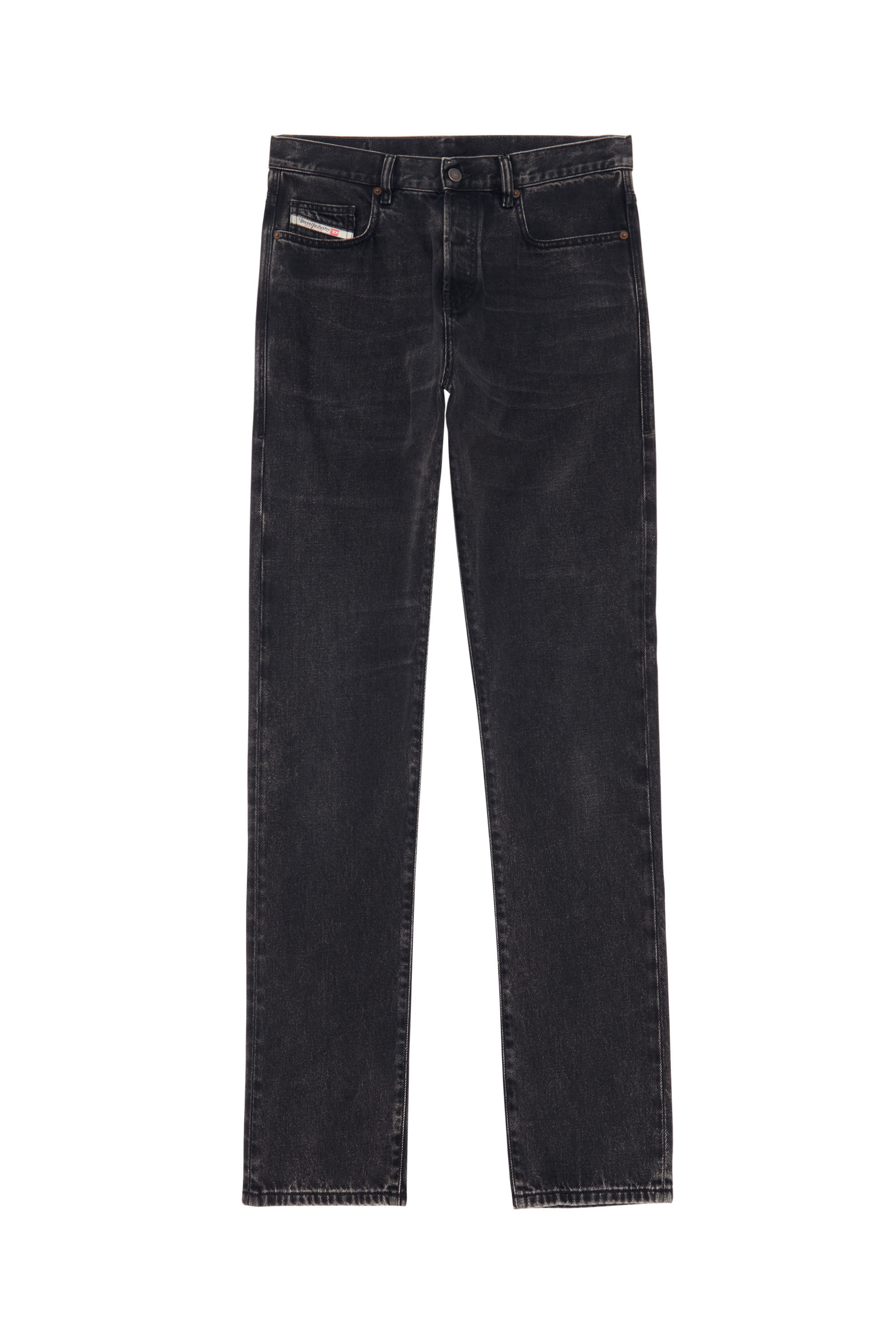 2015 Babhila Z870G Skinny Jeans, Black/Dark grey