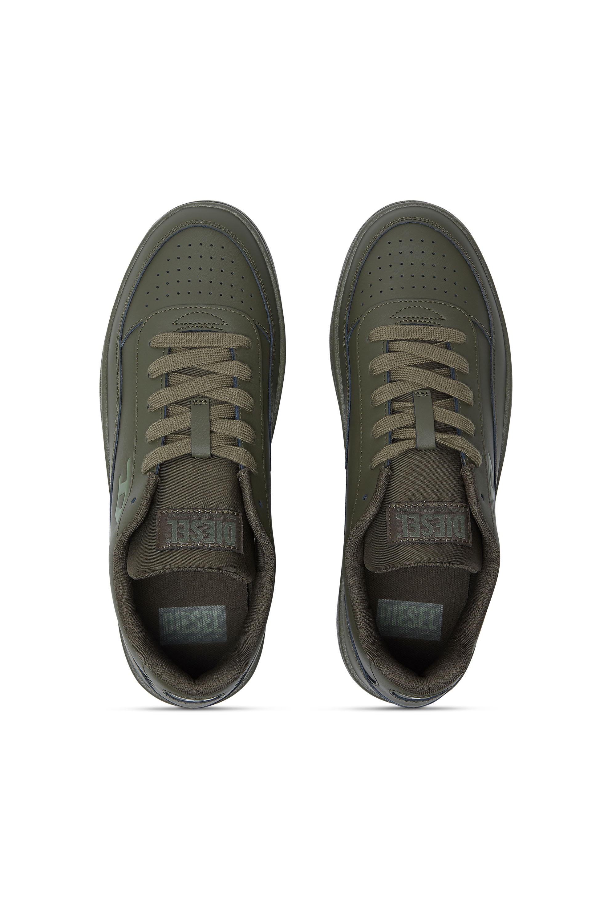 S-TRACKER-D LOW, Olive Green Diesel - S-TRACKER-D LOW, Man's S-Tracker-D-Low top sneaker in Olive Green - 4