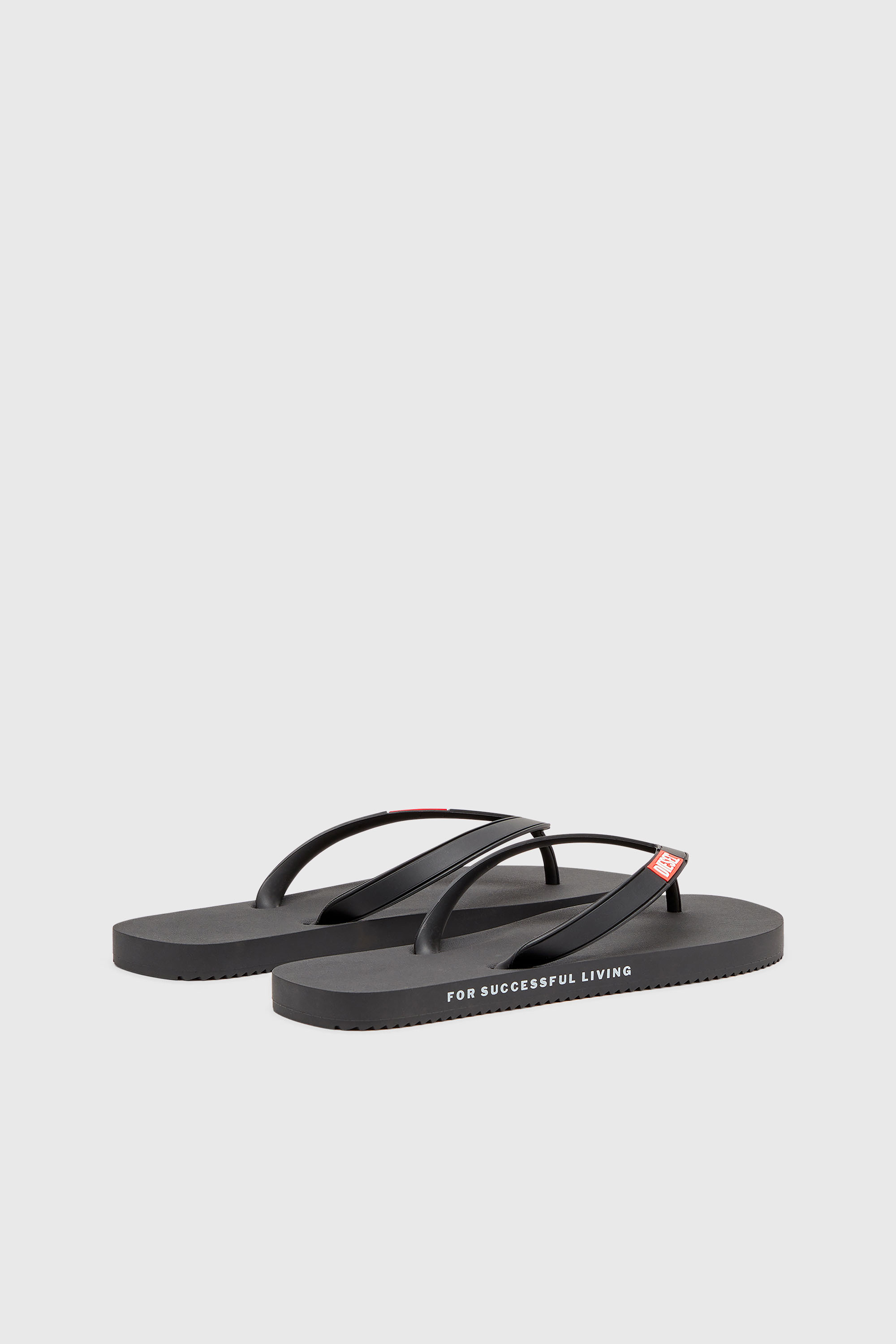 Diesel - SA-RIO, Man's Sa-Rio-Rubber flip-flops in Black - 3