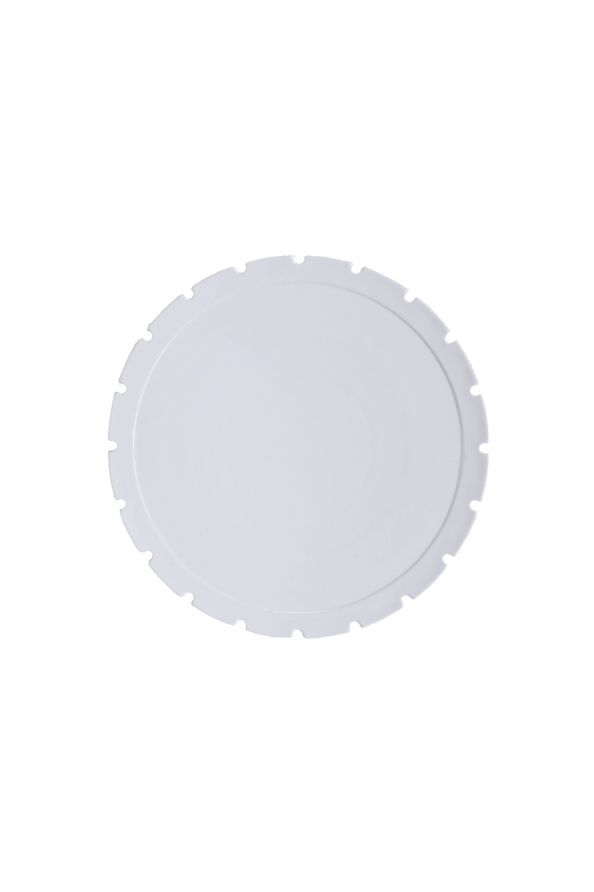 Diesel - 10993 MACHINE COLLEC, Unisex's Porcelain dinner plate in White - 1