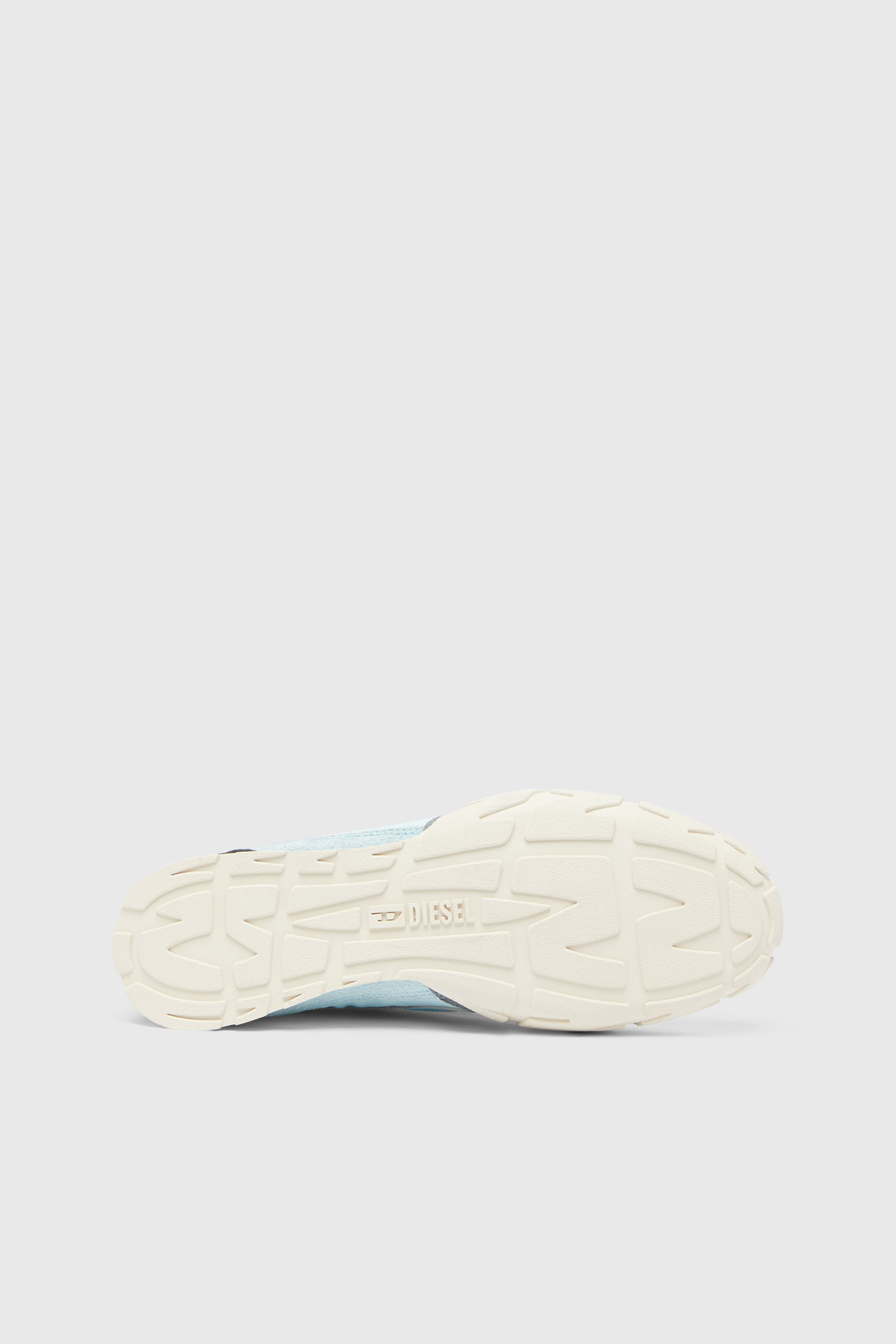 Diesel - S-PAGODHA LOW, Man's S-Pagodha - Sneakers in leather and nylon in Light Blue - 5