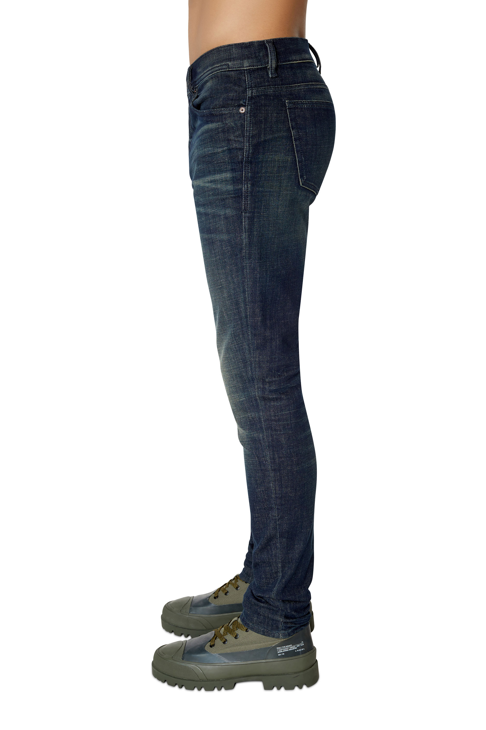 Diesel - 1983 D-Amny 09D90 Skinny Jeans, Dark Blue - Image 4