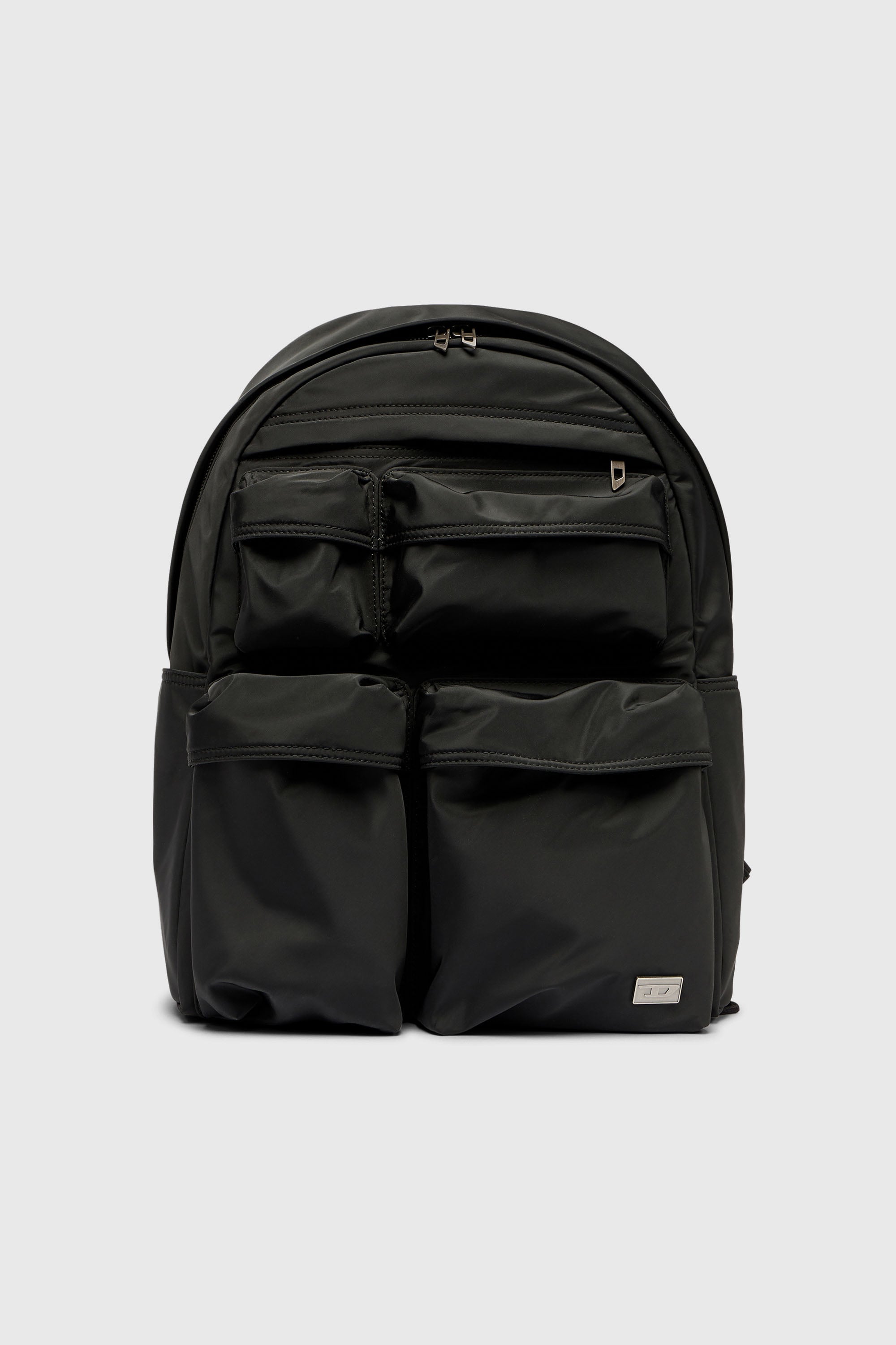 Multi-Pkts-Multipocket backpack in utilitarian shell